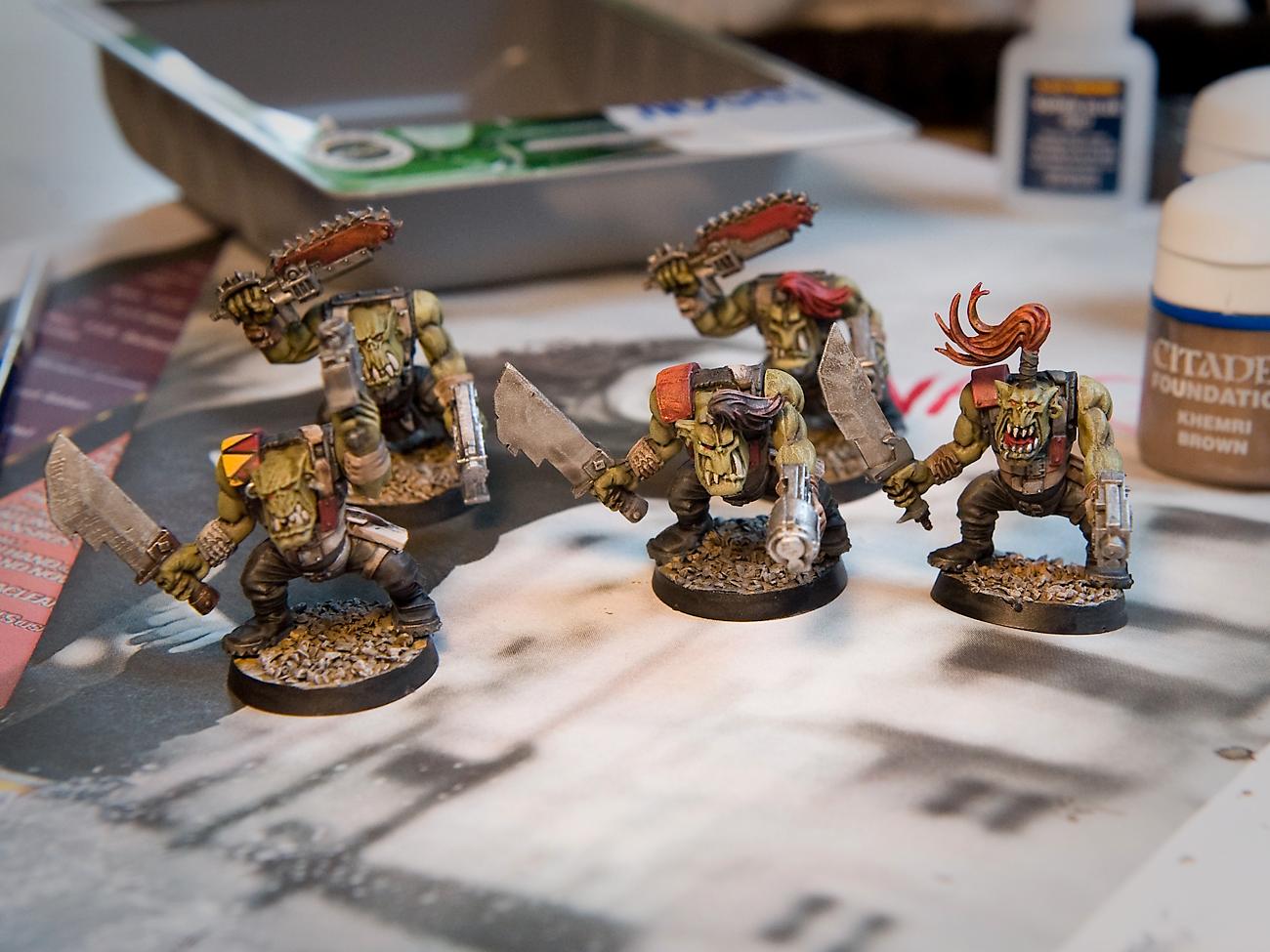 Boy, Five, Orks, Tabletop Standard