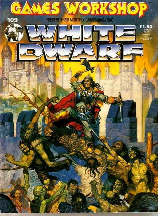 Artwork, Copyright Games Workshop, Retro Review, White Dwarf