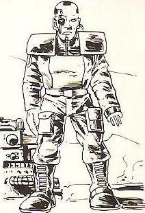 Artwork, Copyright Games Workshop, Imperial Guard, Retro Review, Rogue Trader, Servitors, White Dwarf