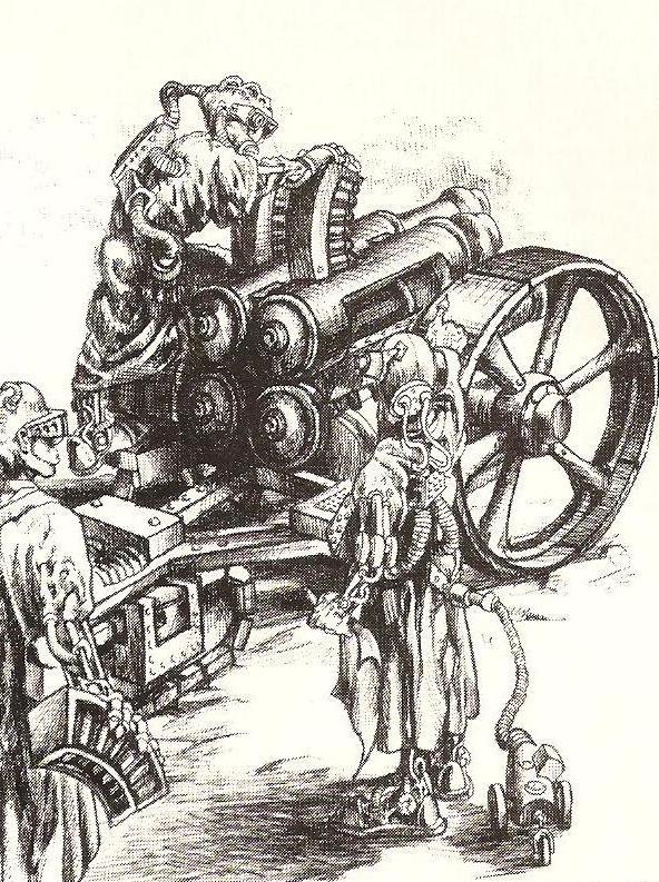 Adeptus Mechanicus, Copyright Games Workshop, Imperial Guard, Retro Review, Rogue Trader, Thudd Gun, White Dwarf