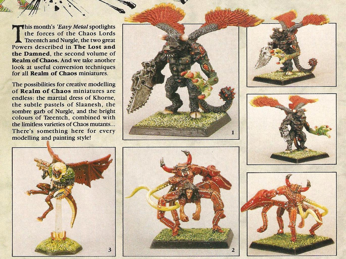 Chaos, Copyright Games Workshop, Retro Review, Rogue Trader, White Dwarf