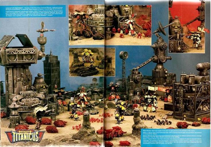 Adeptus Titanicus, Copyright Games Workshop, Epic, Retro Review, Titan, White Dwarf