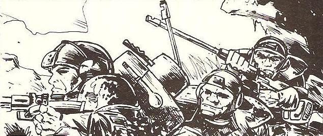 Artwork, Copyright Games Workshop, Imperial Guard, Retro Review, Rogue Trader, White Dwarf