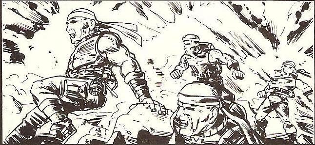 Artwork, Copyright Games Workshop, Human Bombs, Imperial Guard, Retro Review, Rogue Trader, White Dwarf
