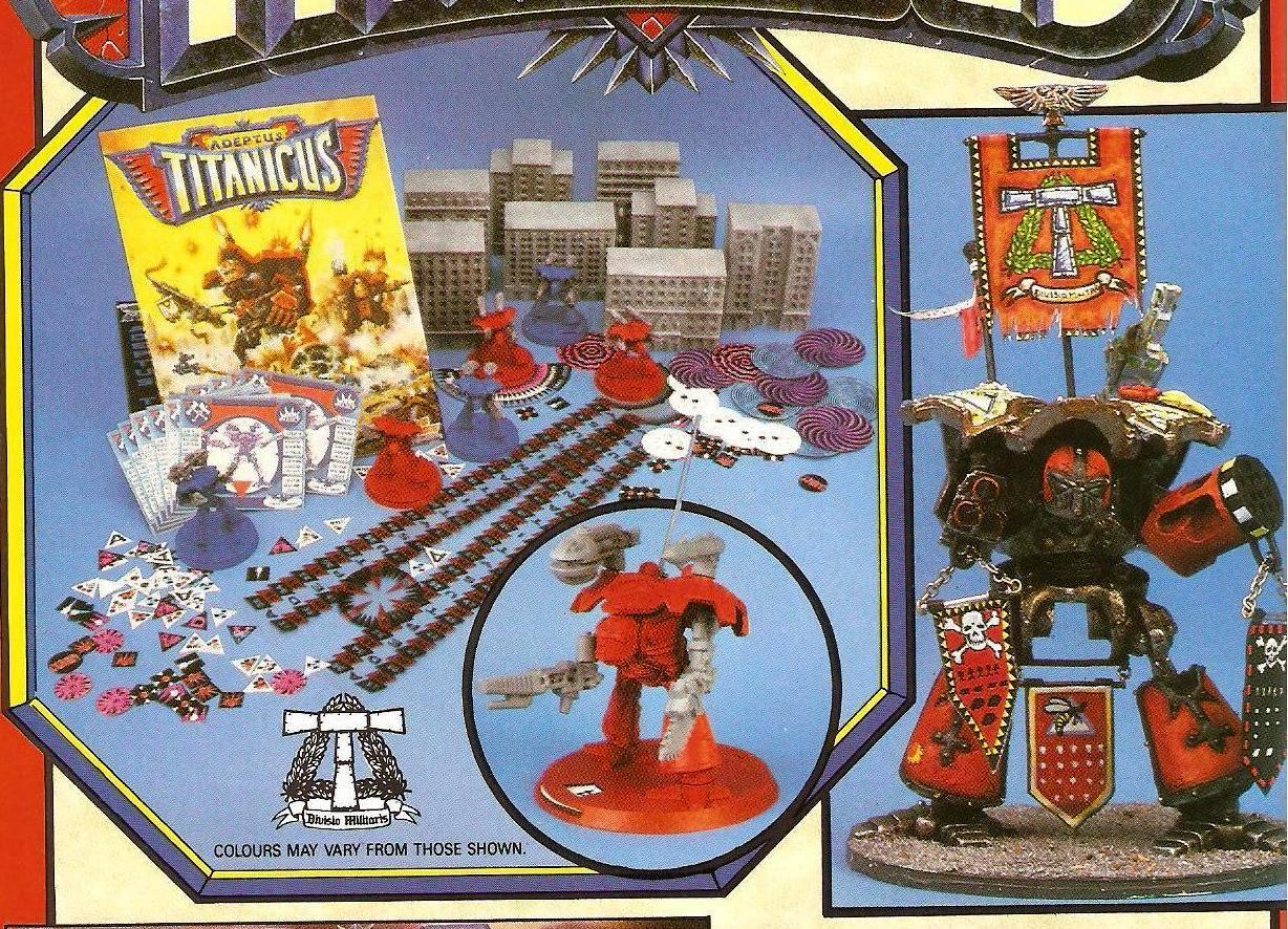 Adeptus Titanicus, Copyright Games Workshop, Retro Review, Titan, White Dwarf
