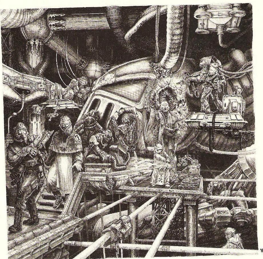 Artwork, Copyright Games Workshop, Retro Review, Rogue Trader, Titan, White Dwarf