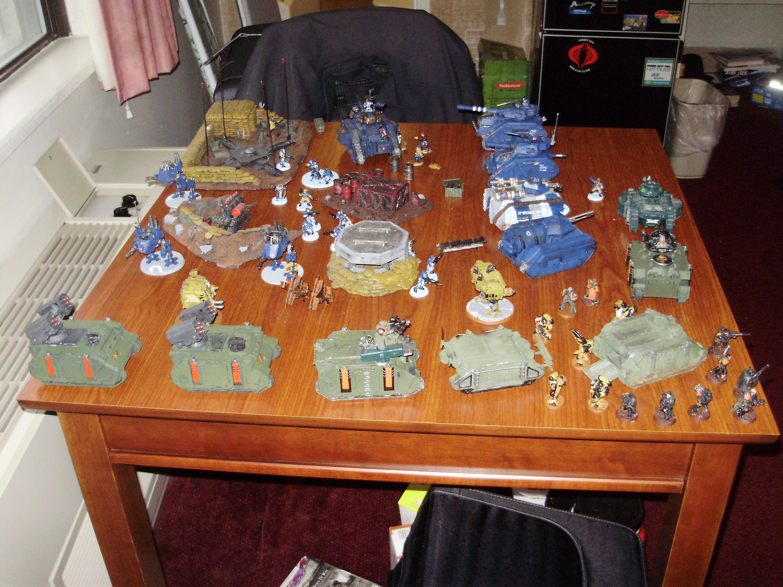 Battle Report, Imperial Guard, Space Marines