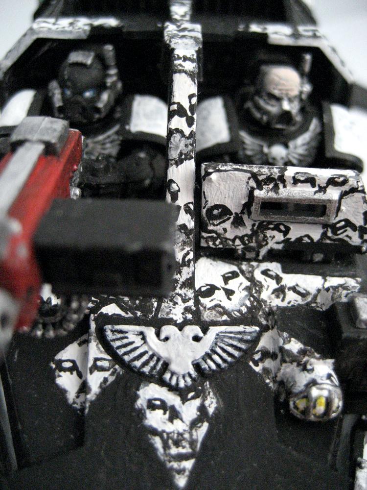 Freehand, Land Speeder, Skull, Space Marines