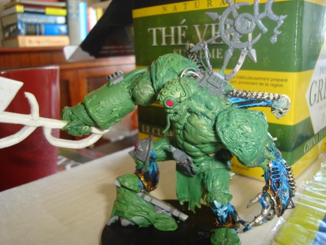Daemon Prince, Greenstuff, Slaanesh