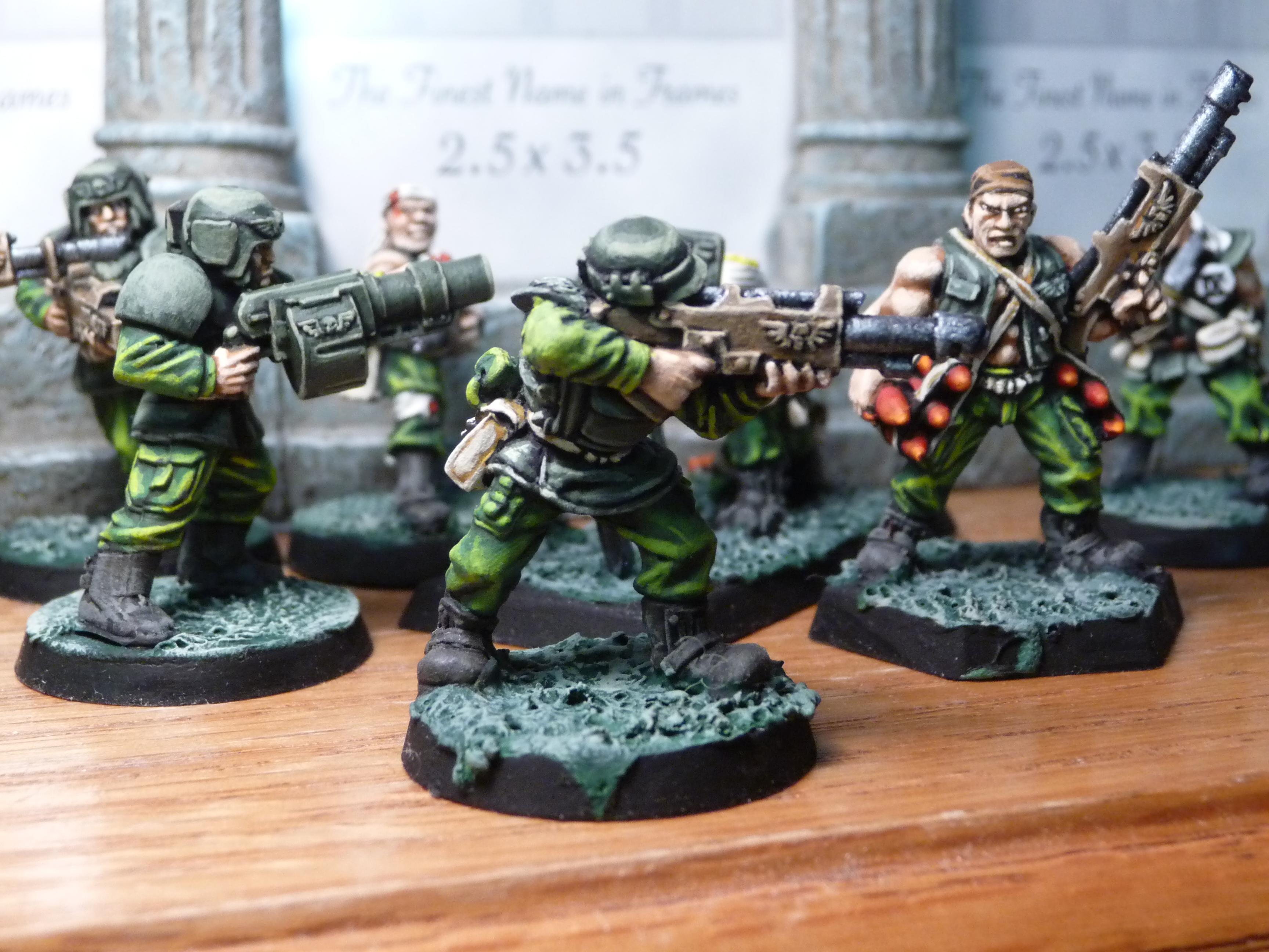 Drybrush, Green, Imperial Guard