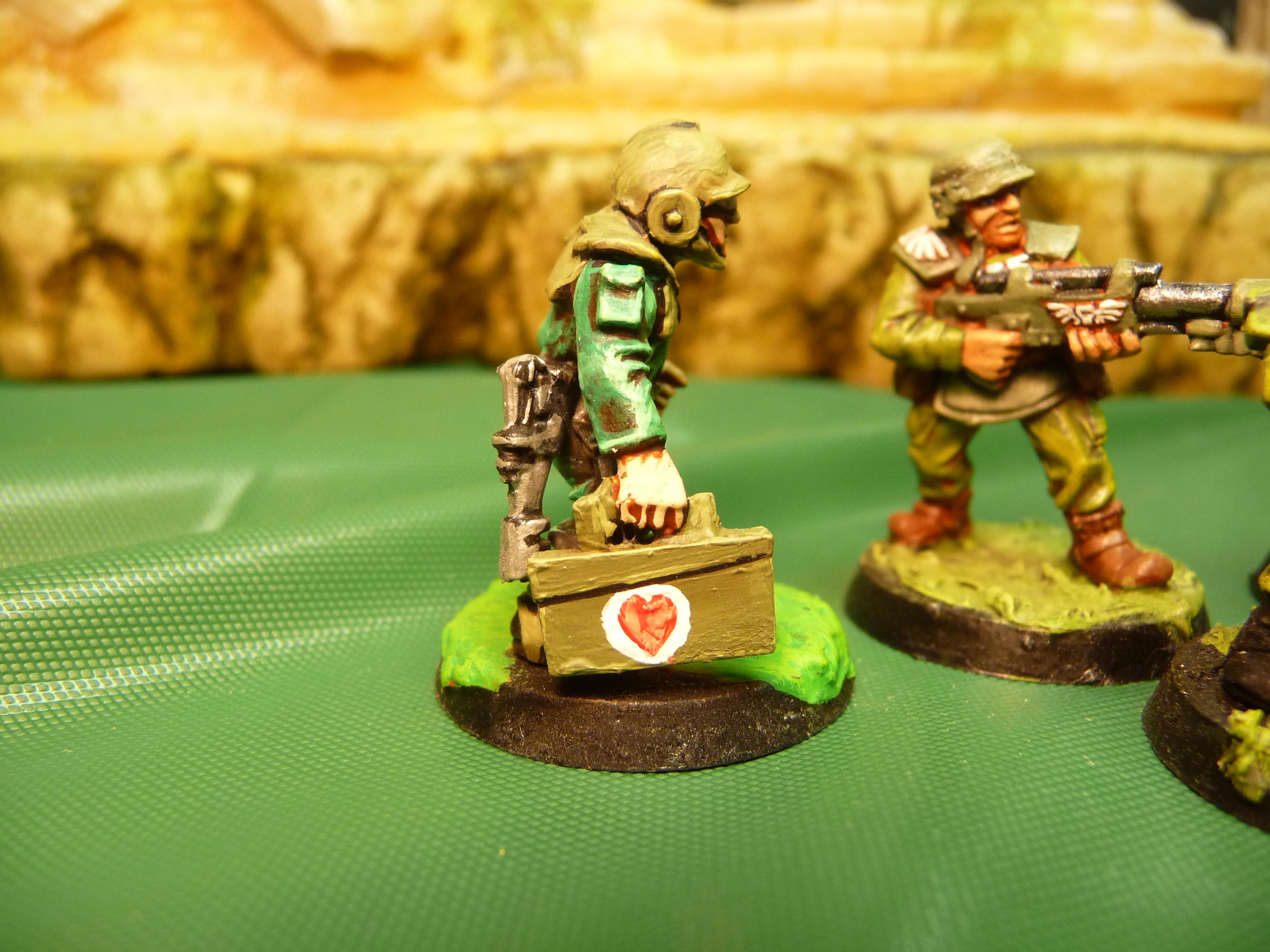 Imperial Guard, Medic Side View