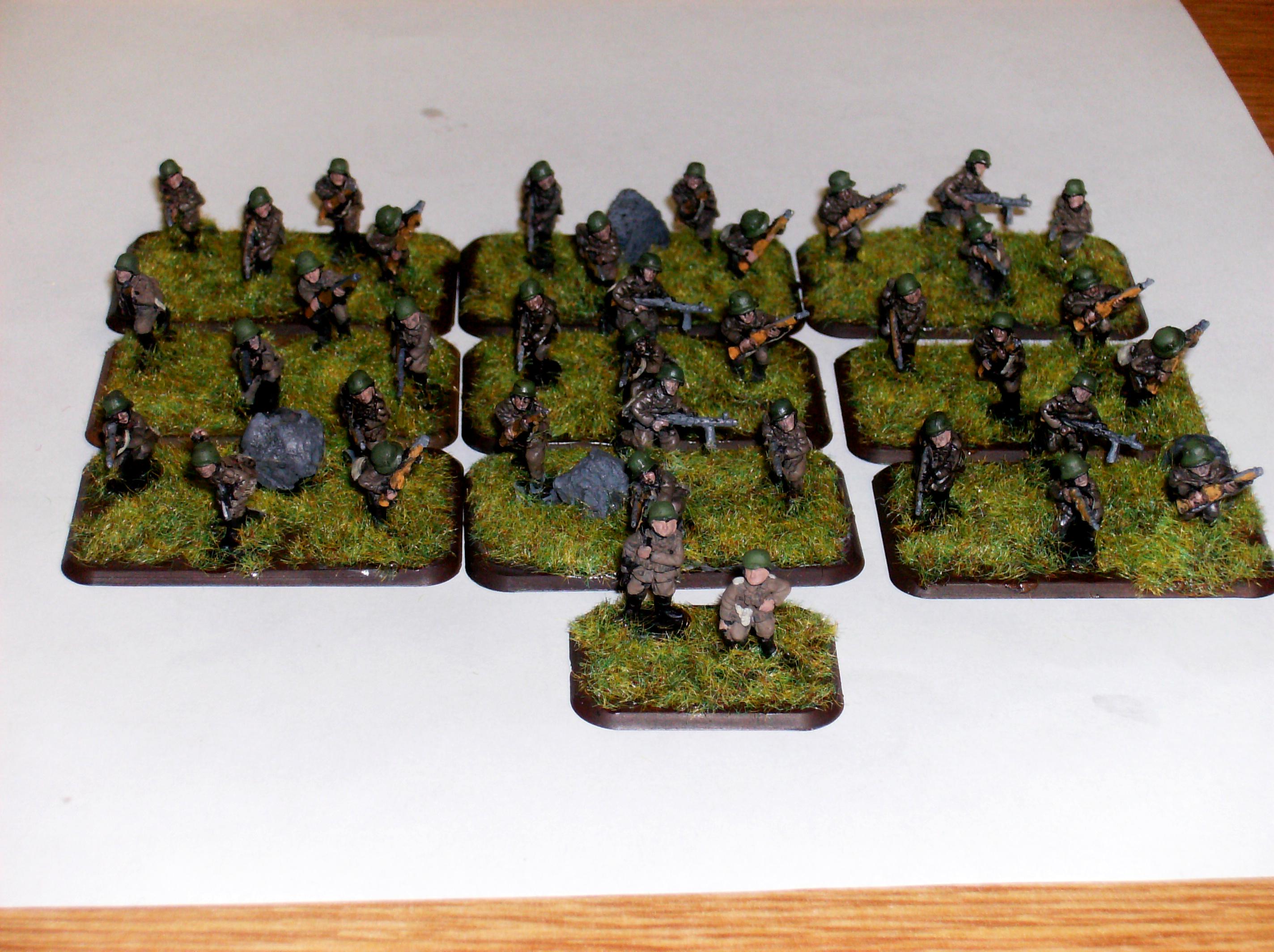 Flames Of War, Hungarian, Infantry, Infantry Platoon