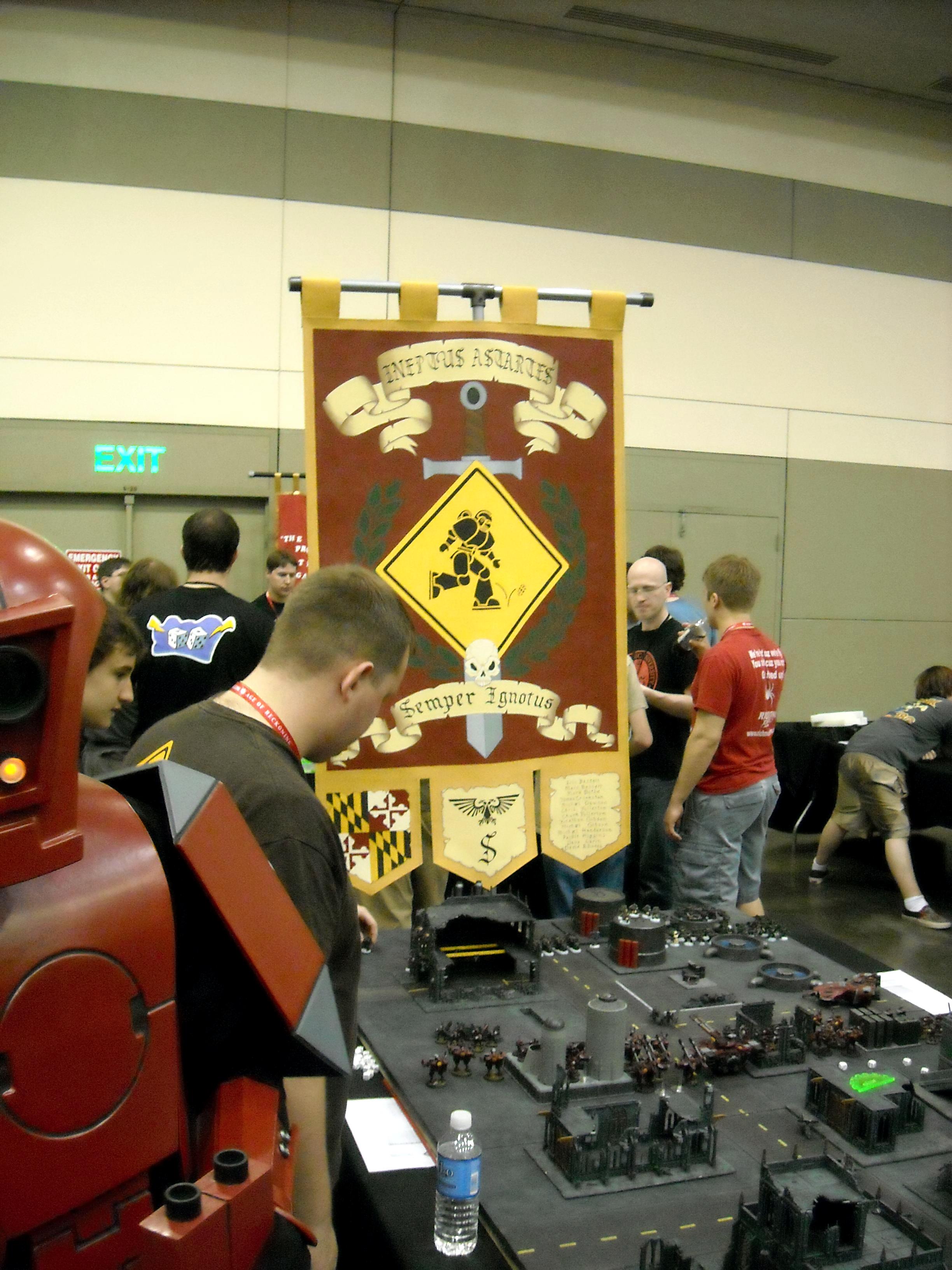 Games Day, Salvage, Sweet Banner &amp; Fire Warrior