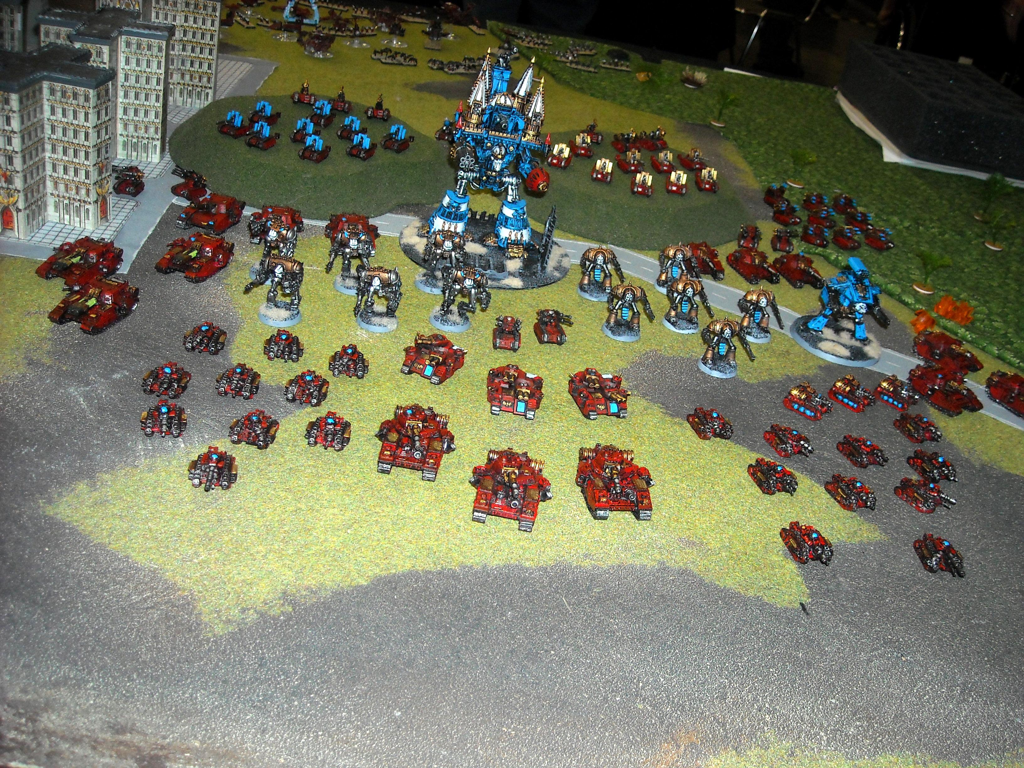 Adeptus Mechanicus, Epic, Games Day, Imperial Guard, Imperiator, Salvage, Titan