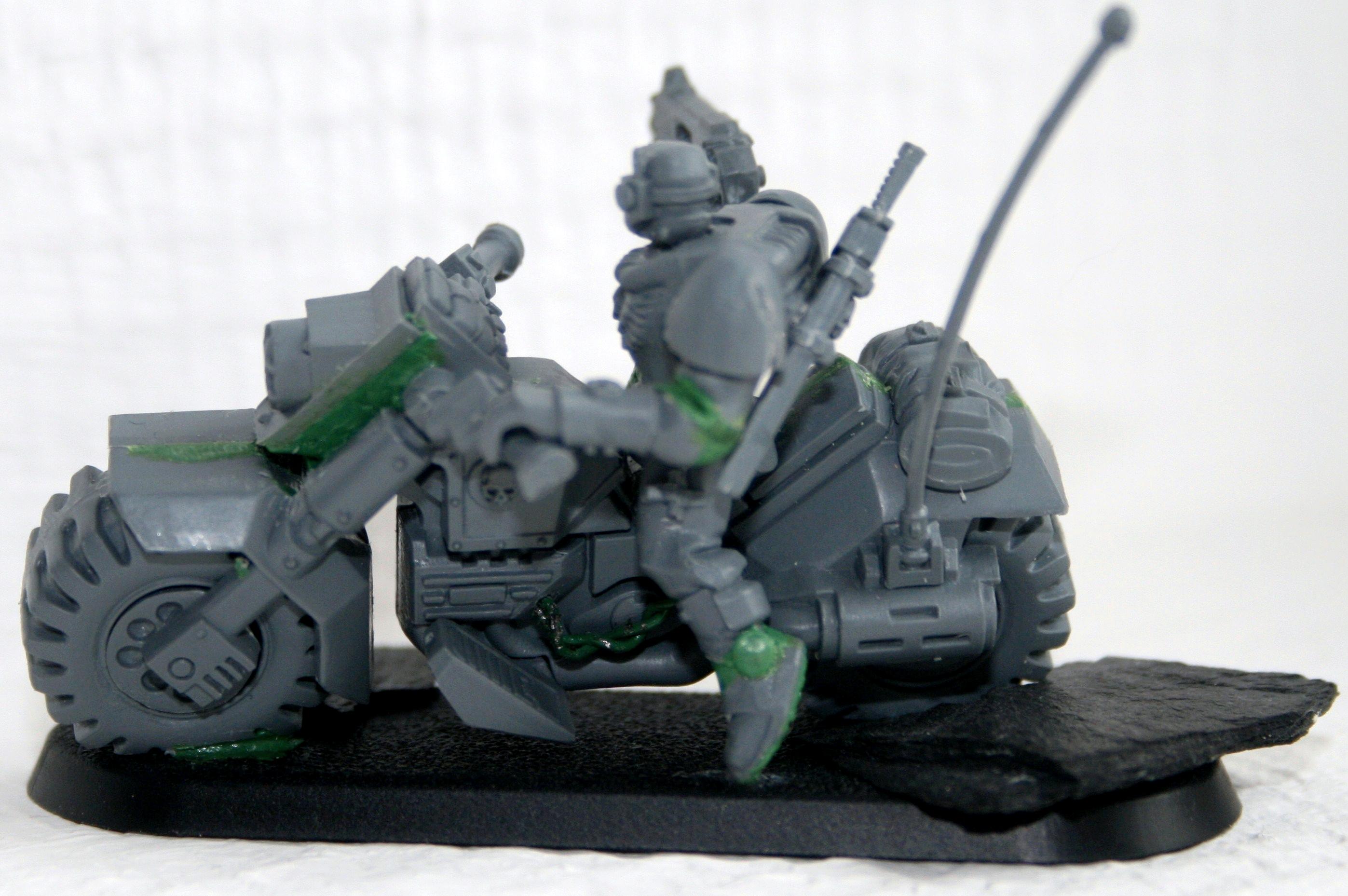 scout biker, rear