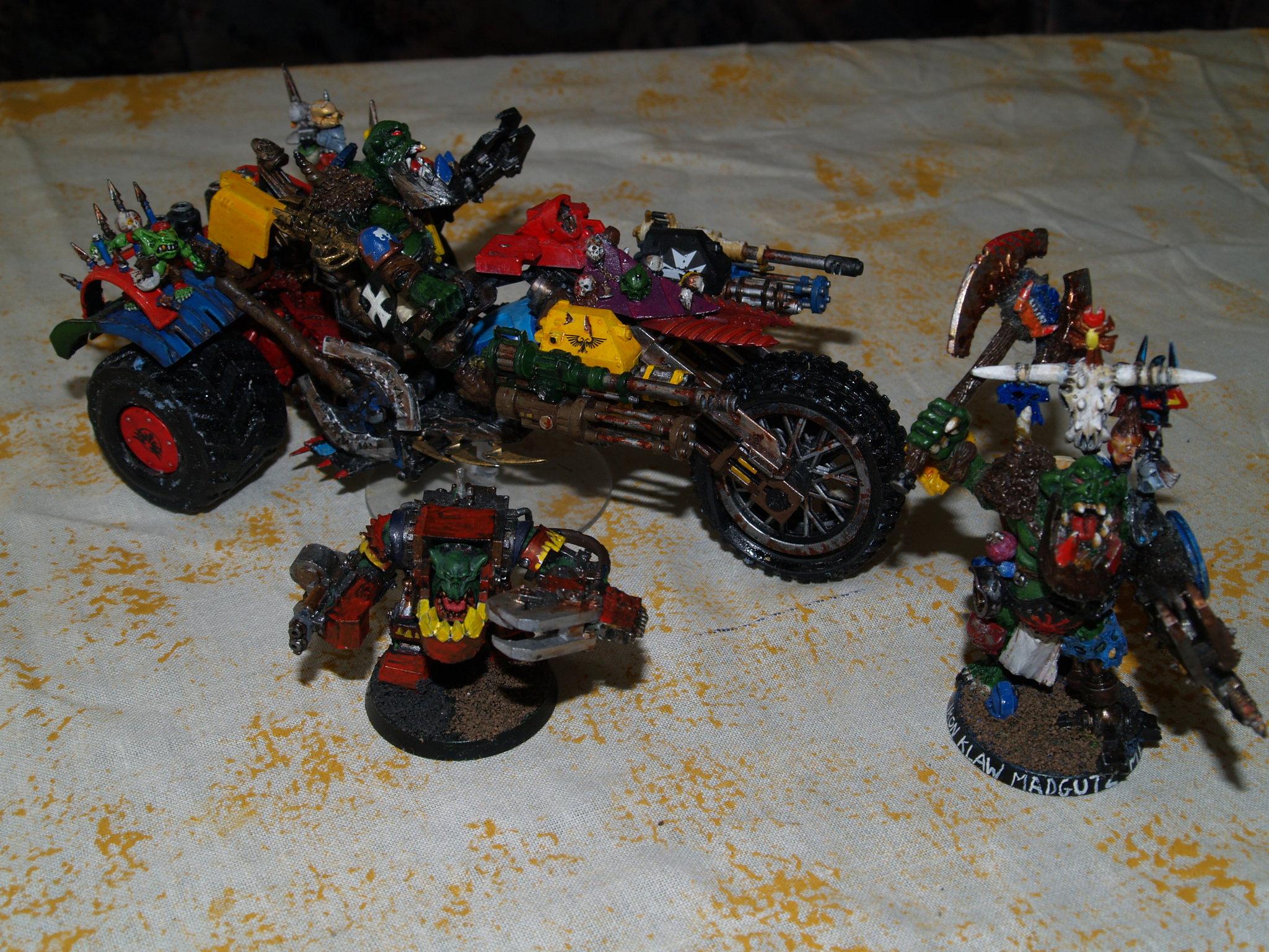 Bike, Orks, Warboss