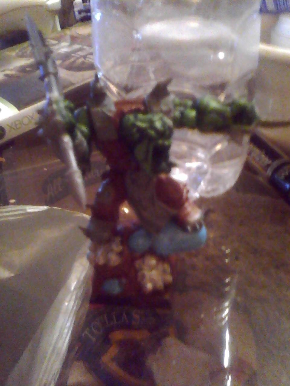 Blurred Photo, Orcs, Warboss, Warhammer Fantasy