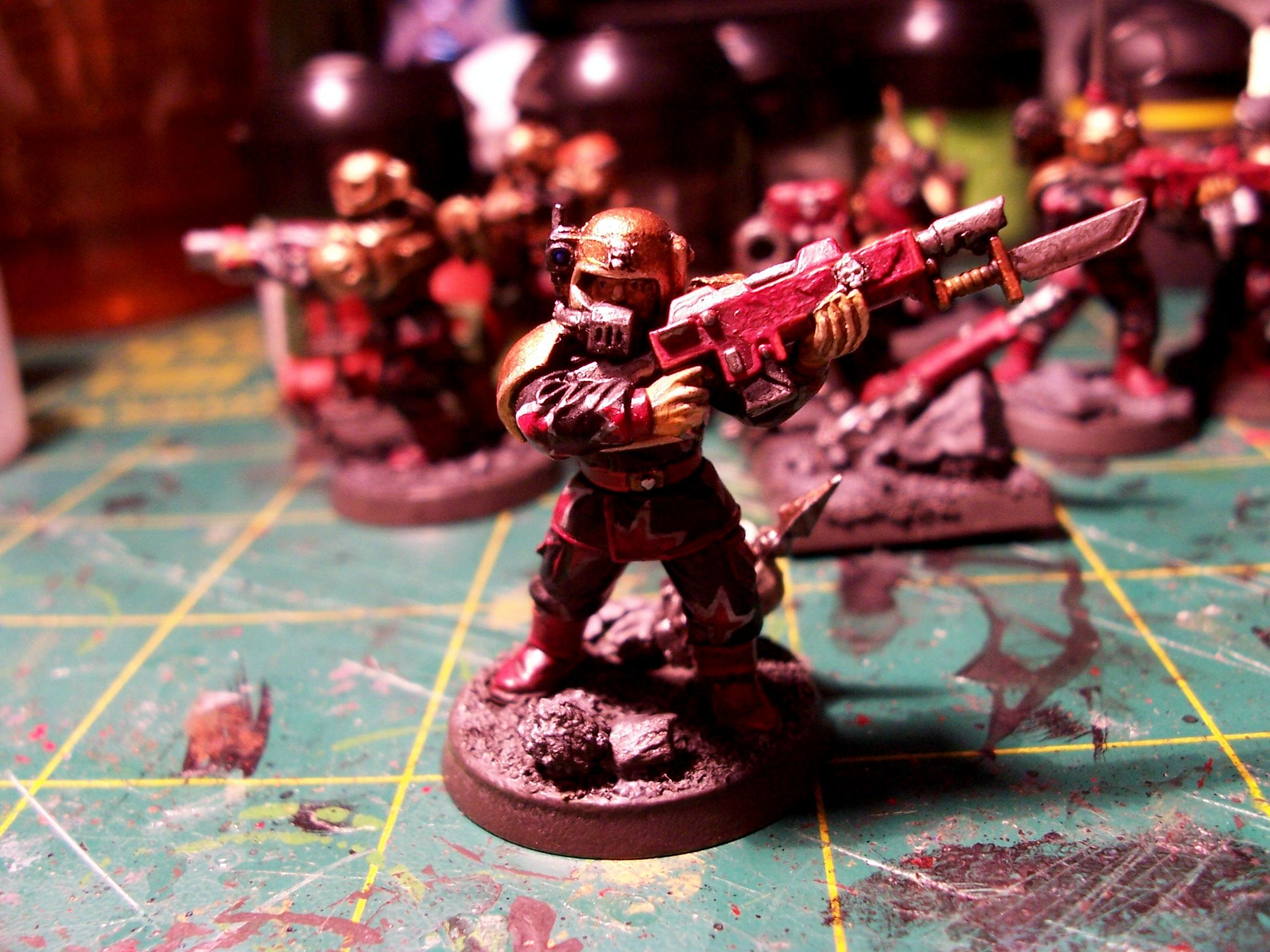 Cadians, Imperial Guard, Infantry, Warhammer 40,000