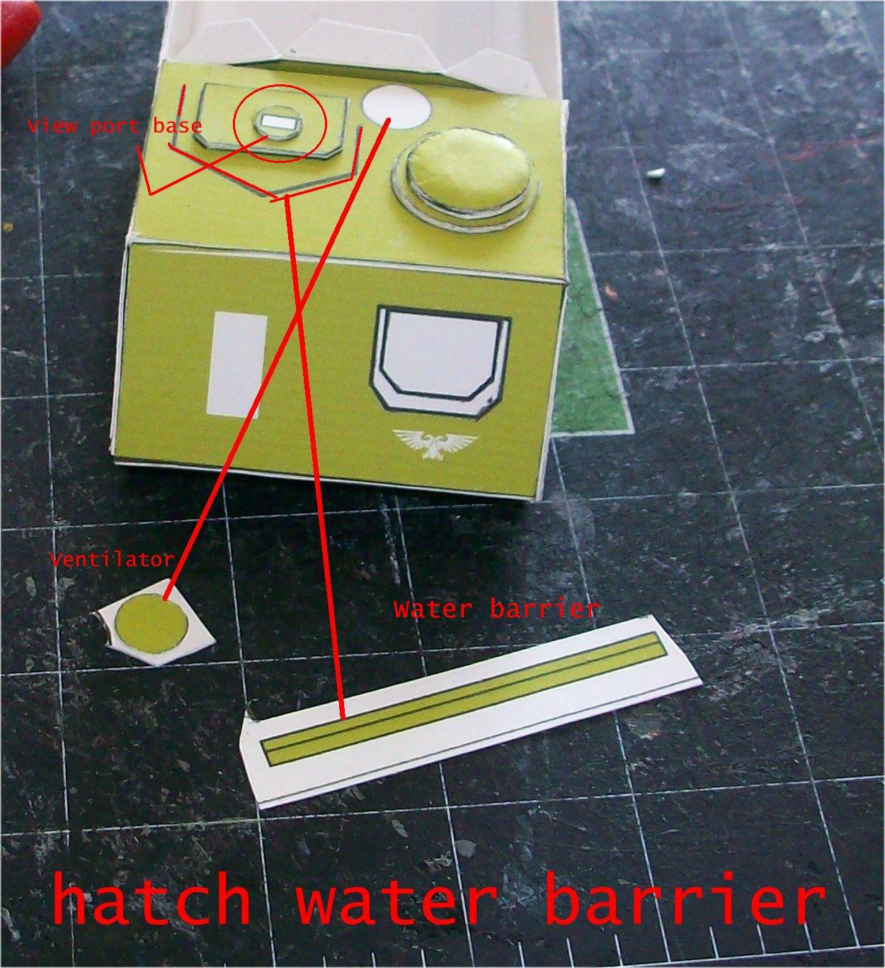 Ventilator, View Port, Water Barrier