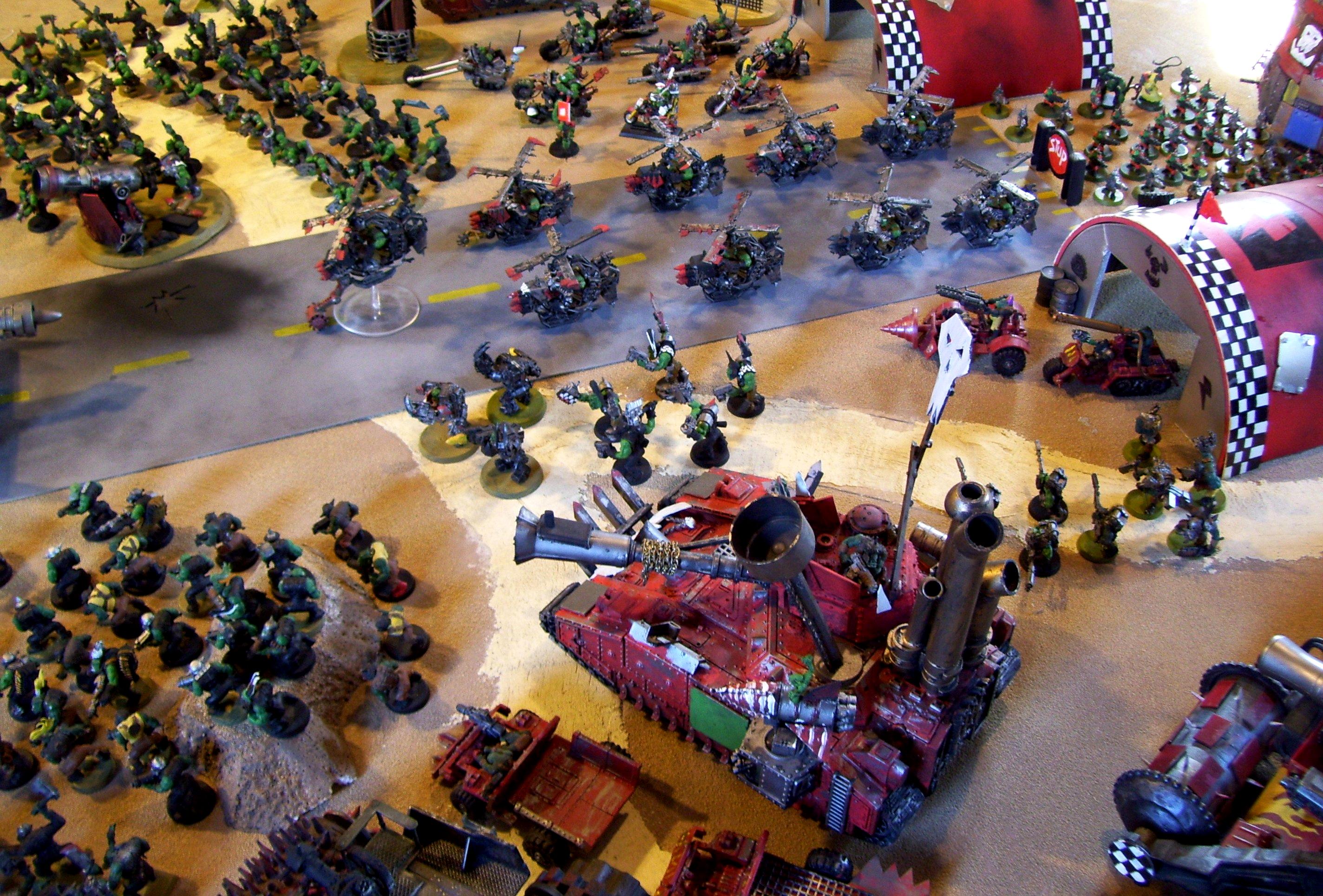 Orks, Ork Army and Airfield
