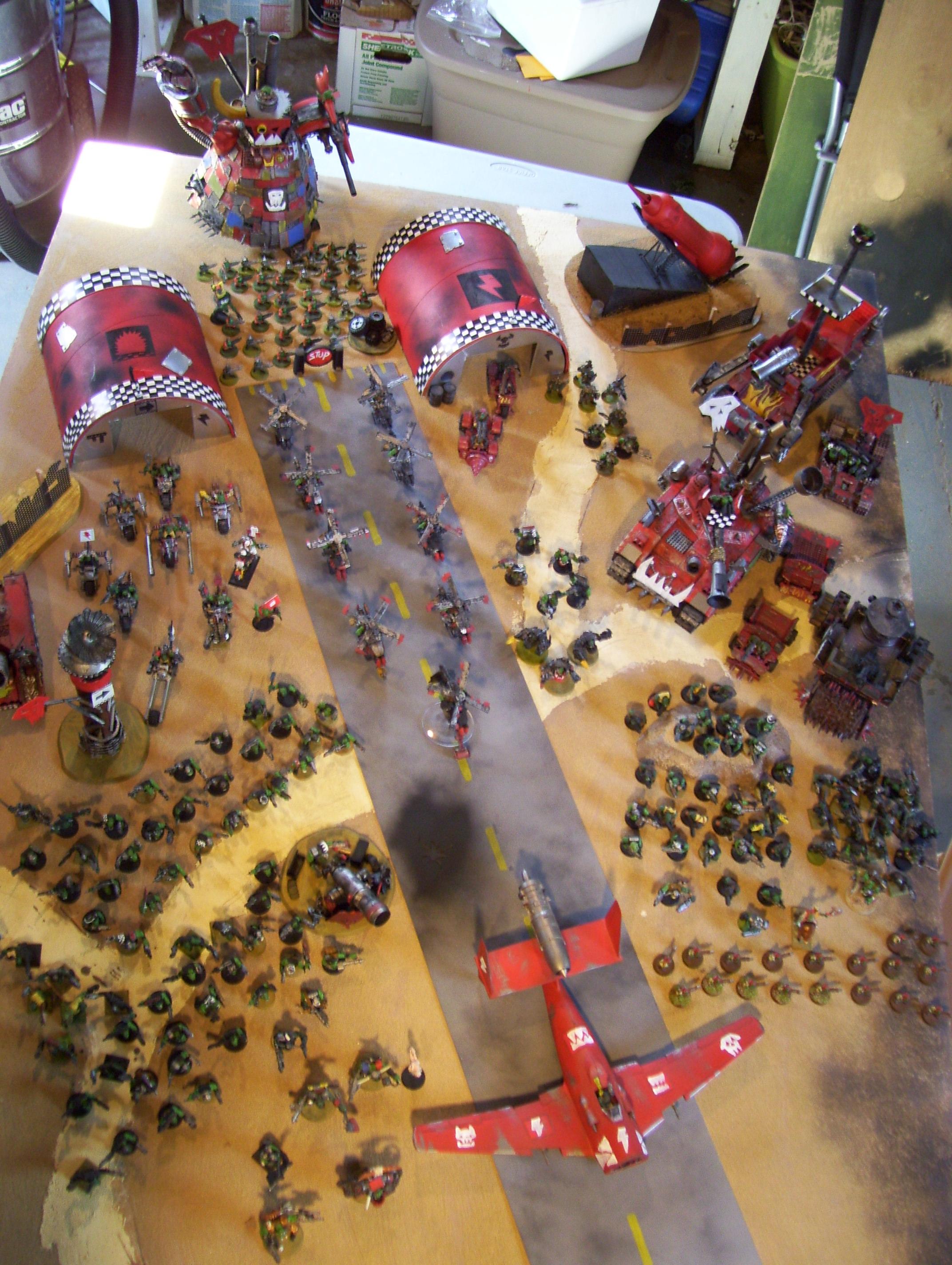 Airport, Ork Base, Orks, Shitty Airlines, Stompa, Waaagh