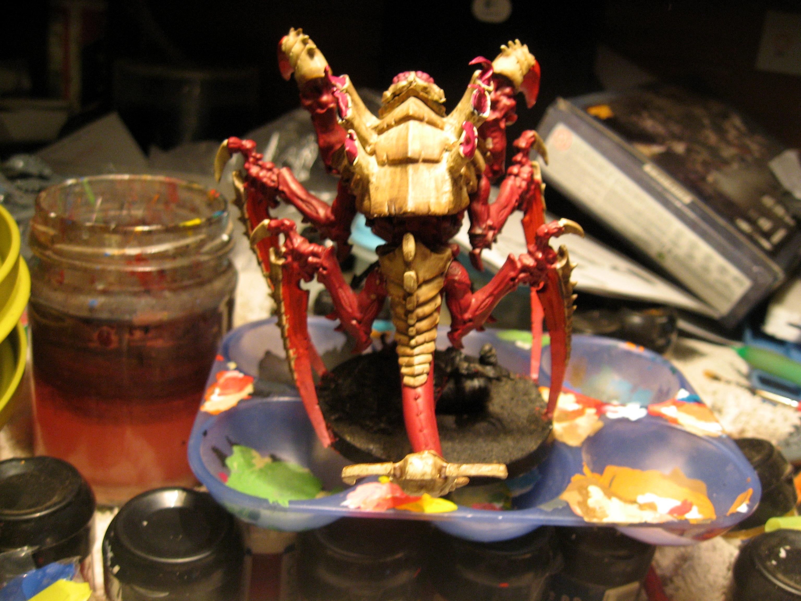 Carnifex, Conversion, Fex, God, Godfex, Herder, Painted, Squigs, Tyranids, Work In Progress, Wysiwyg