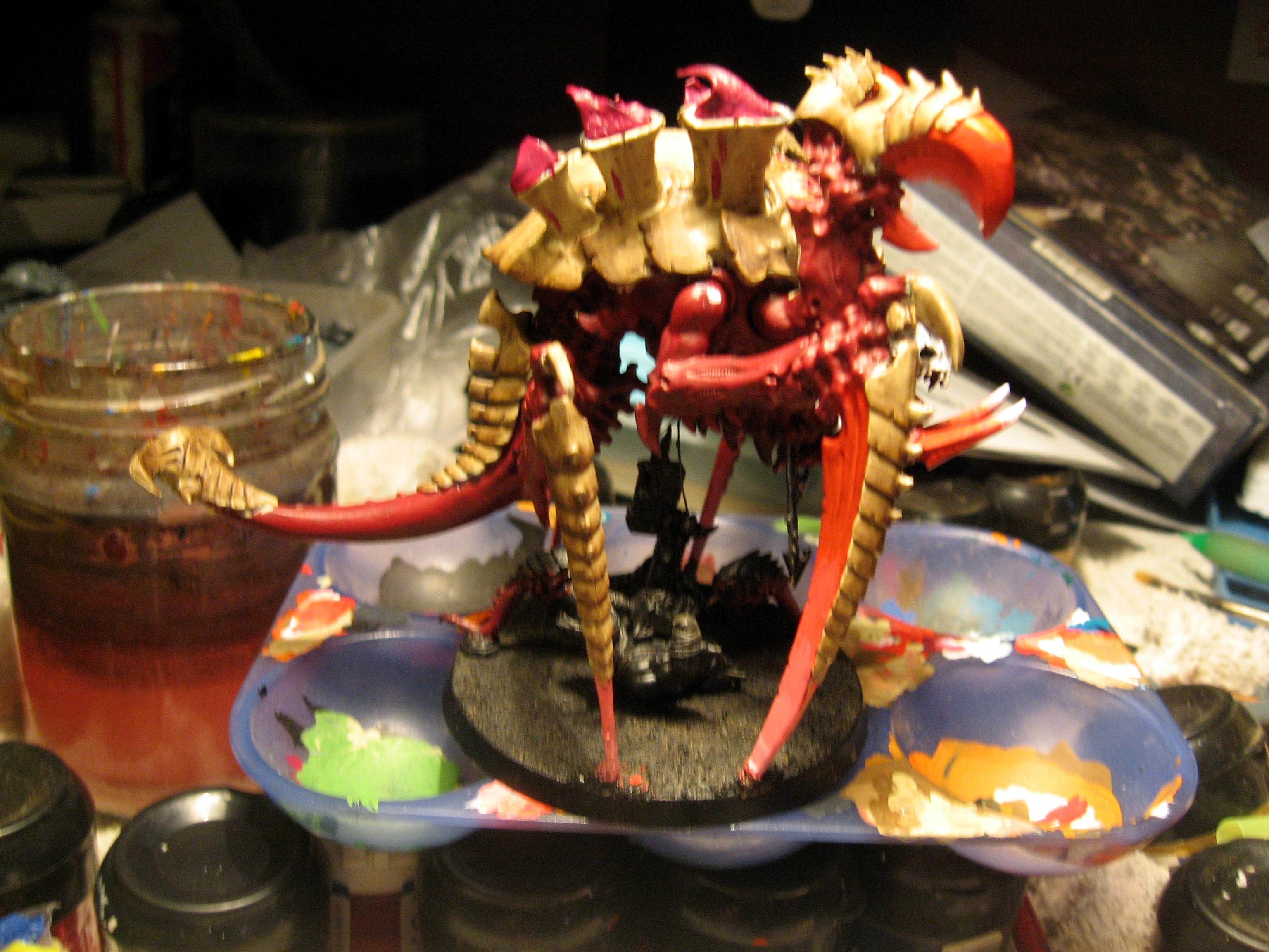 Carnifex, Conversion, Fex, God, Godfex, Herder, Painted, Squigs, Tyranids, Work In Progress, Wysiwyg