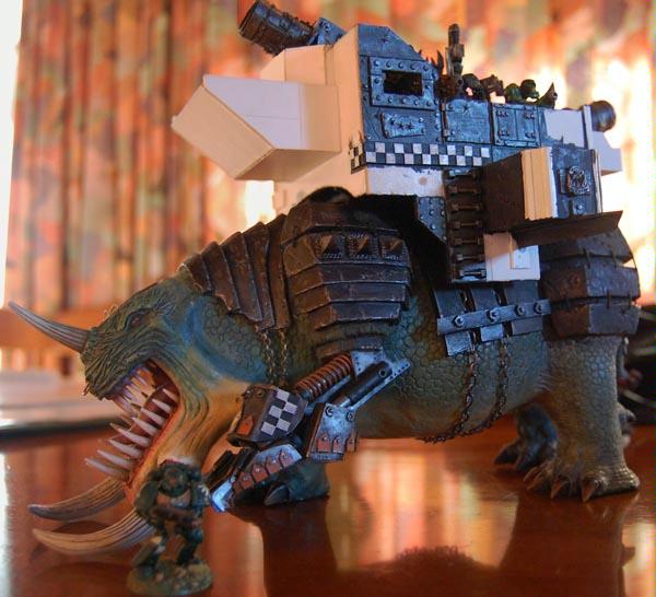 Gargantuan Squiggoth Scratch Built Ork Warhammer 40k 40000