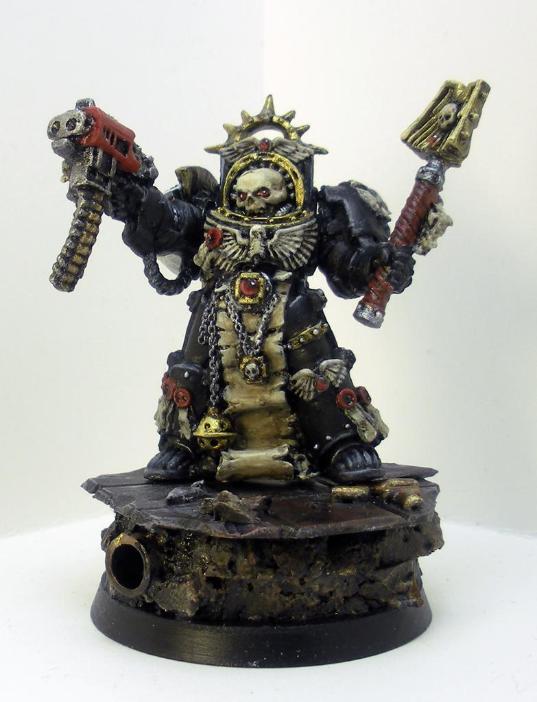 Chaplain, Space Marines, Storm Bolter, Terminator Armor - Finally ...