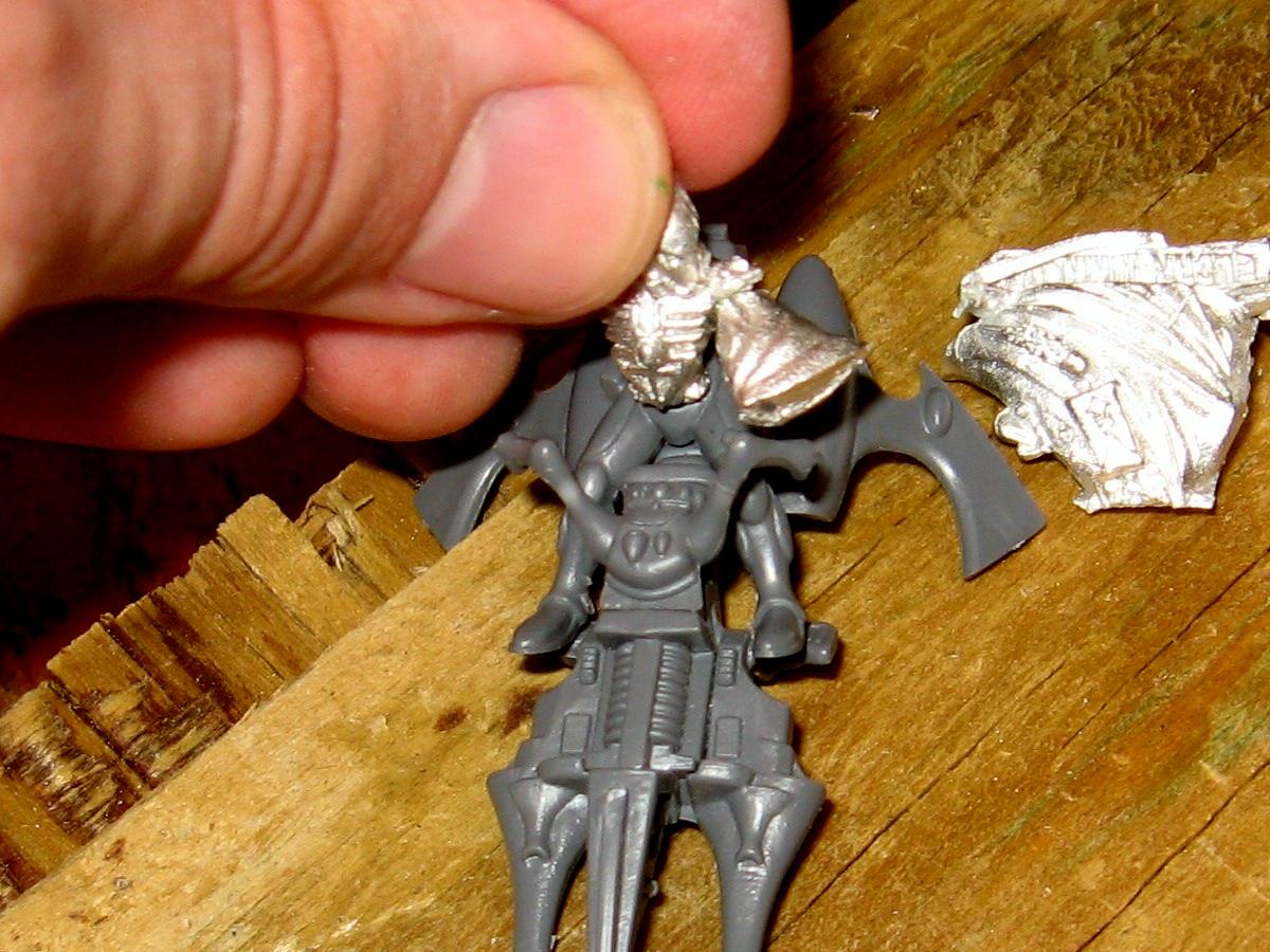 Conversion, Eldar, Jetbike, Jetlock, Warlock, Work In Progress