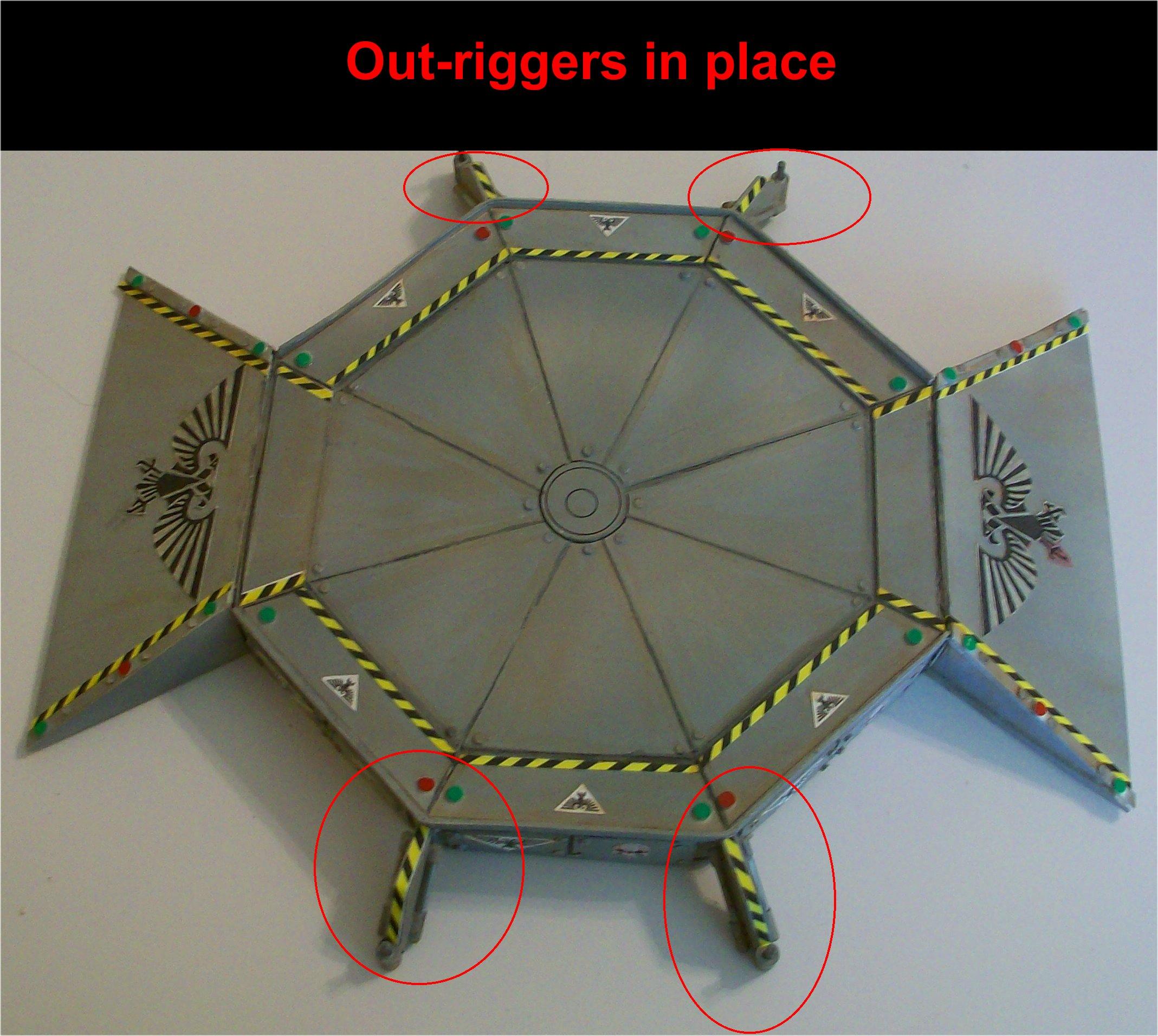 Cardstock, Landing Pad, Terrain