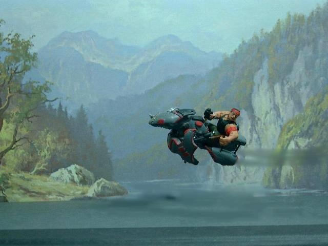 Catachan, Jetbike, Photoshop