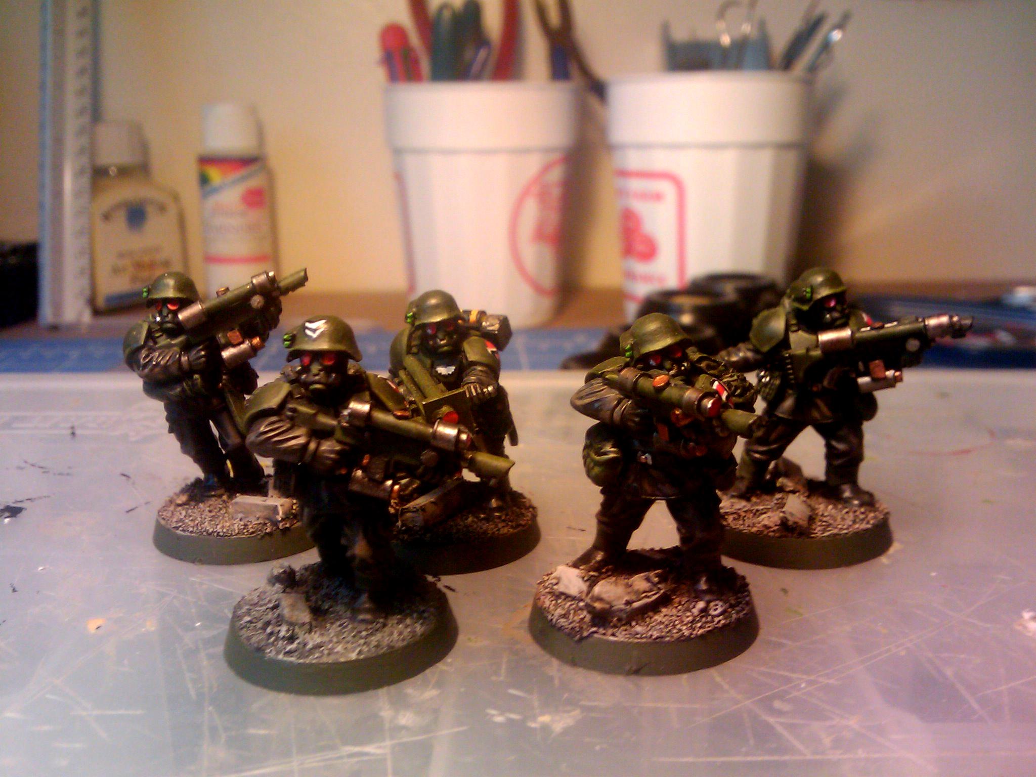 28mm, Games Workshop, Imperial Guard, Infantry, Pig Iron, Science-fiction, Warhammer 40,000