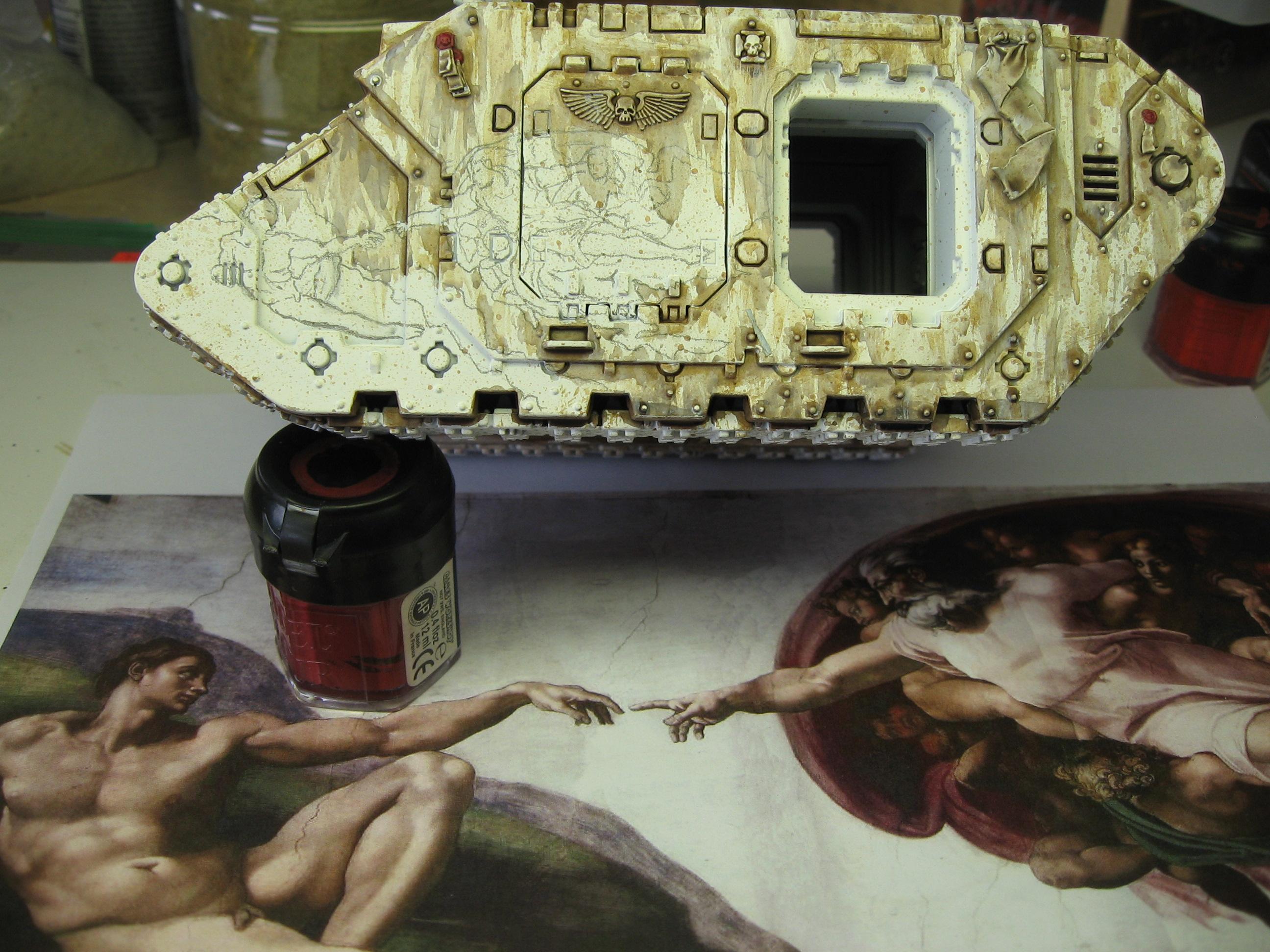 Freehand, Land Raider, Space Marines, Tank
