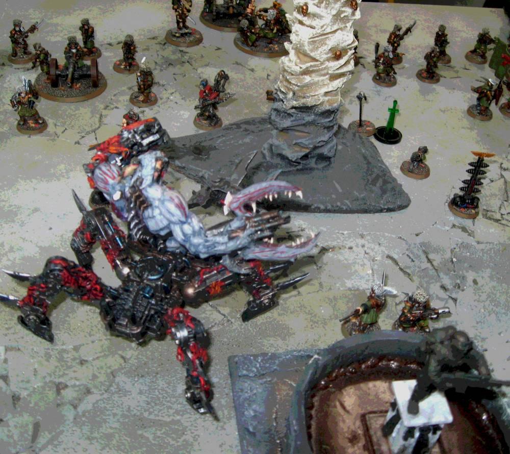 Battle Report, Daemons, Imperial Guard, Vostroyans