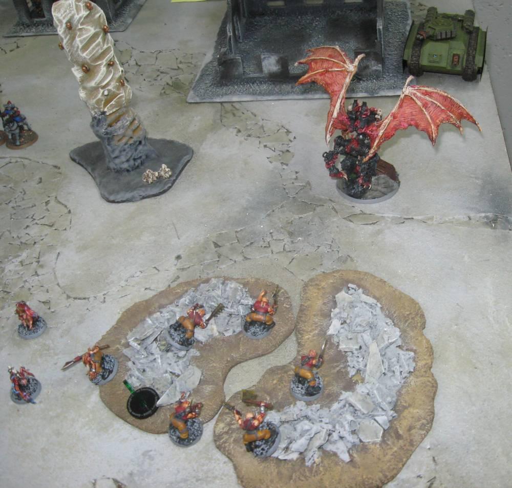 Battle Report, Daemons, Imperial Guard, Vostroyans