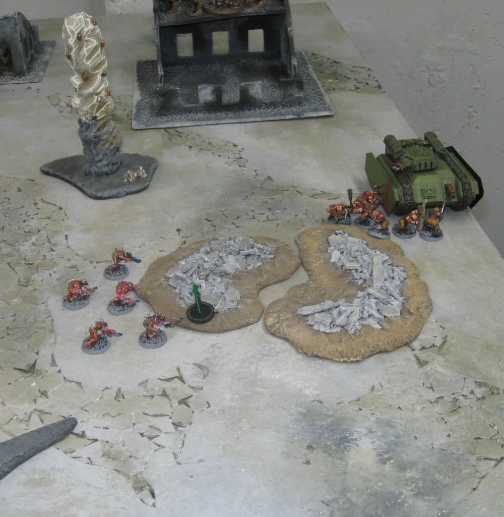 Battle Report, Daemons, Imperial Guard, Vostroyans