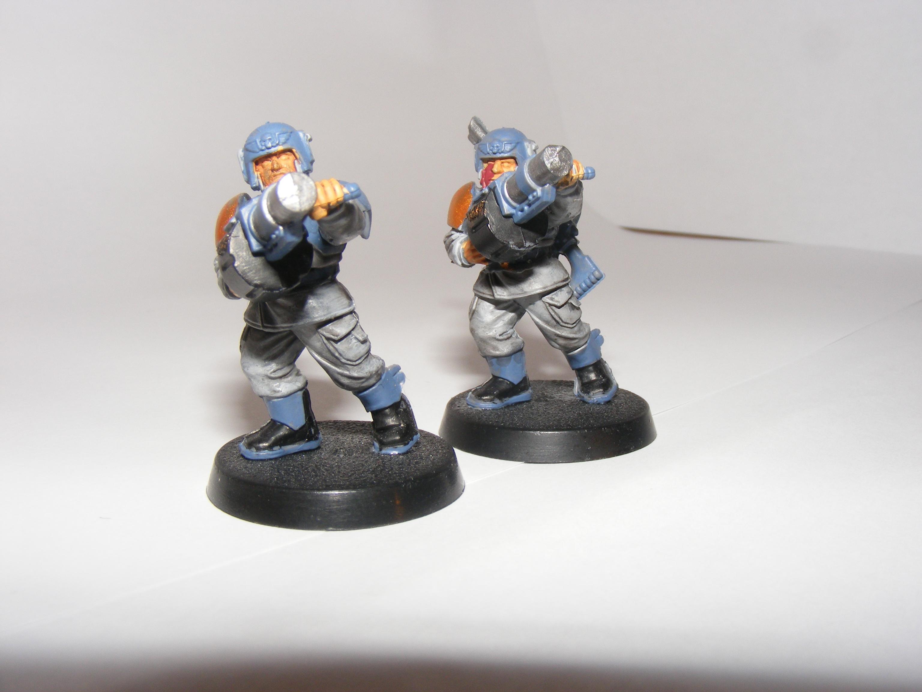 Cadians, Guard, Police, Project, Warhammer 40,000, Work In Progress