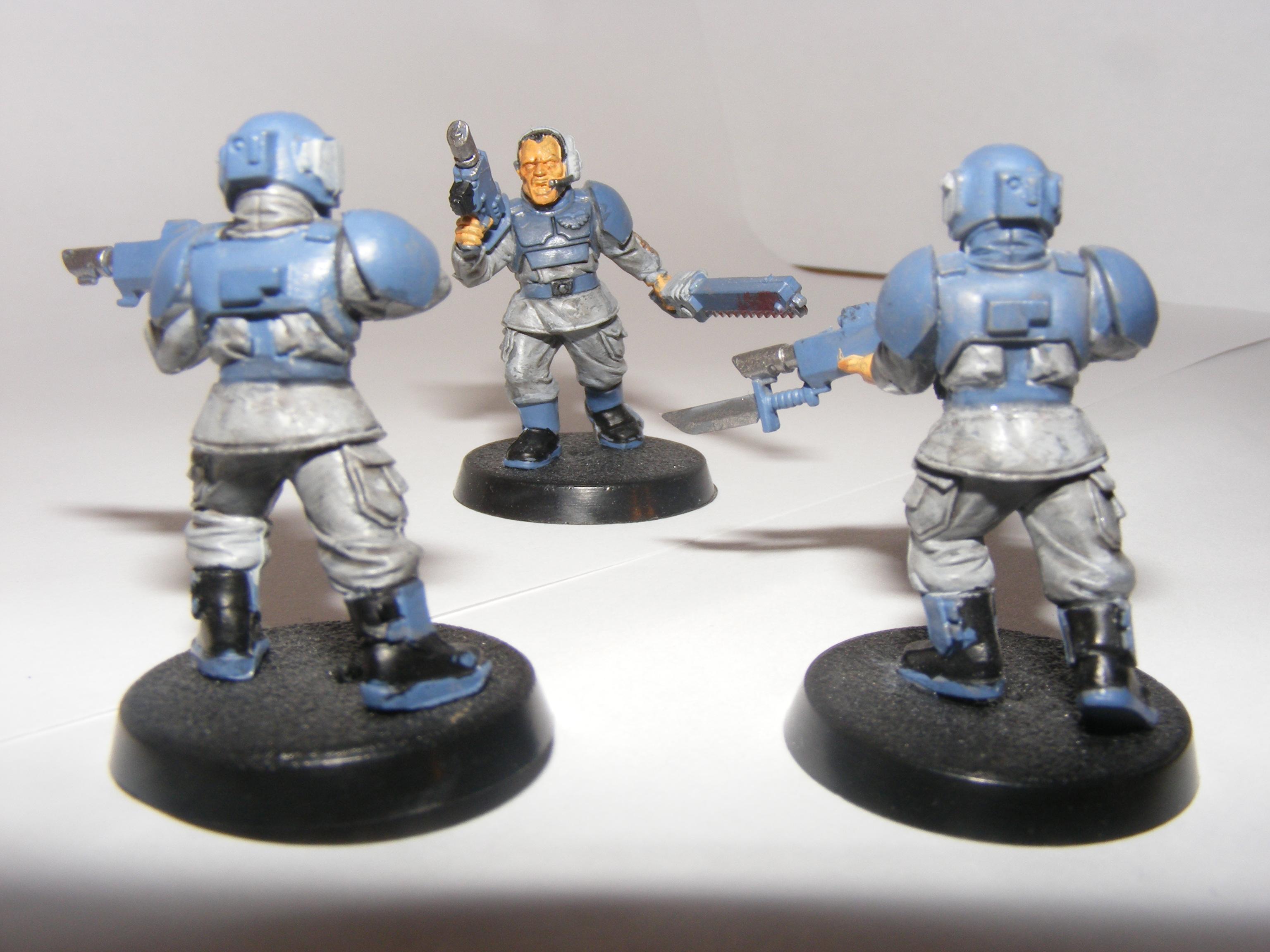 Cadians, Guard, Police, Project, Warhammer 40,000, Work In Progress