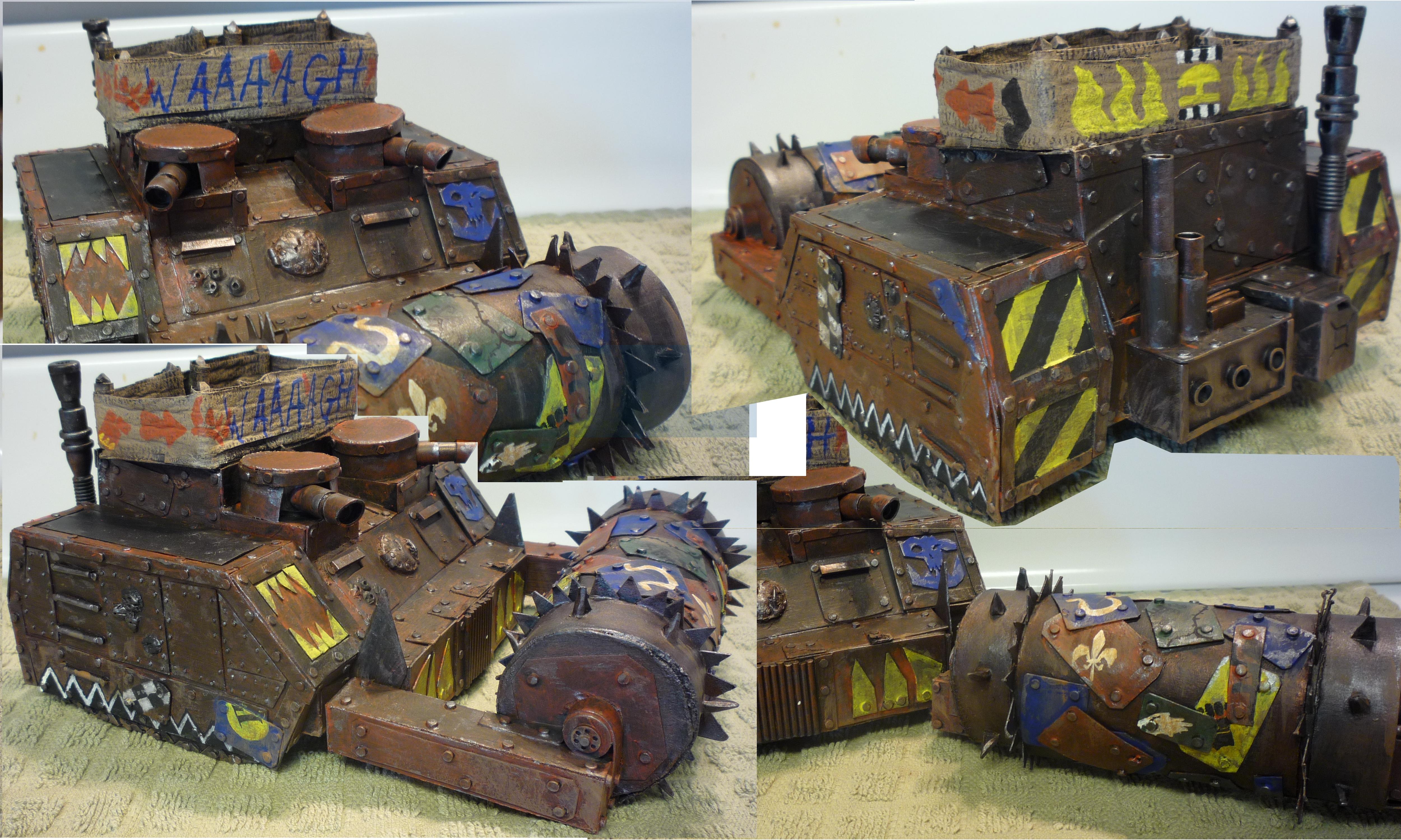 Battlewagon, Scratch Built Battlewagon
