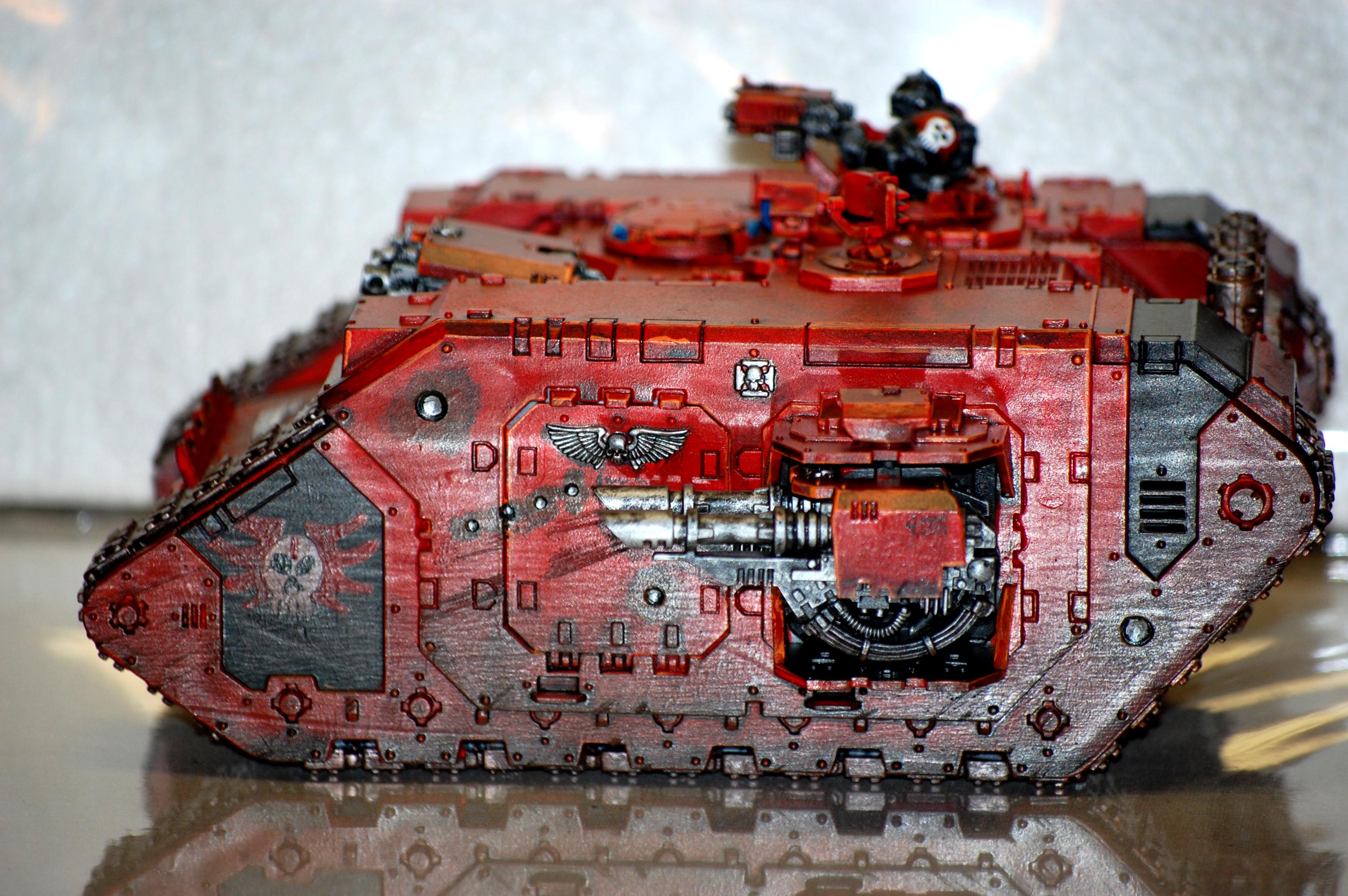 Angels Sanguine, Battle Damage, Land Raider, Space Marines