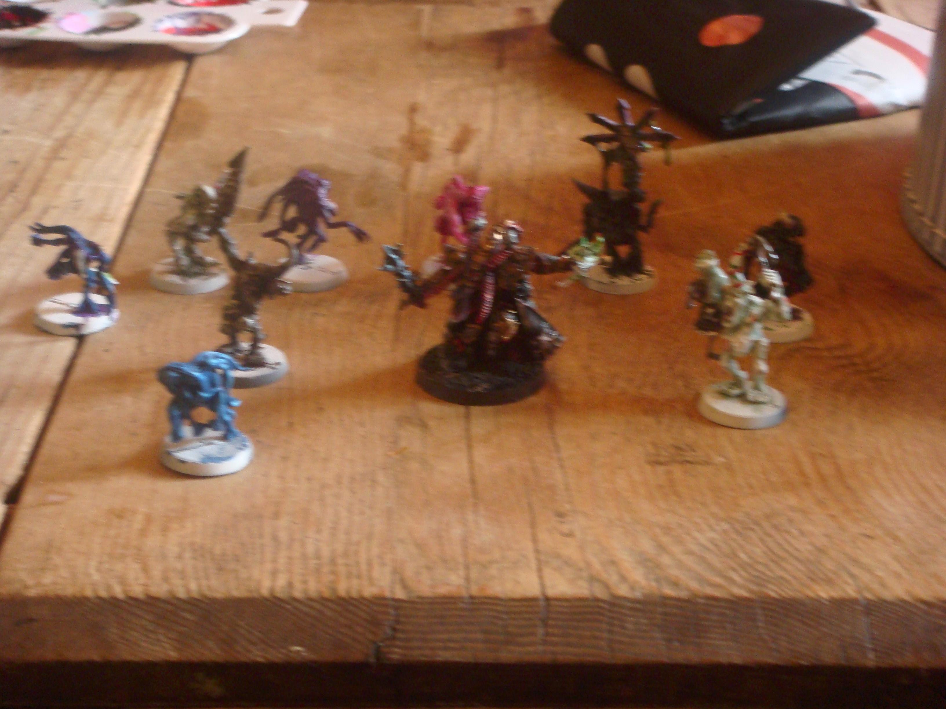 Most of my painted Daemons