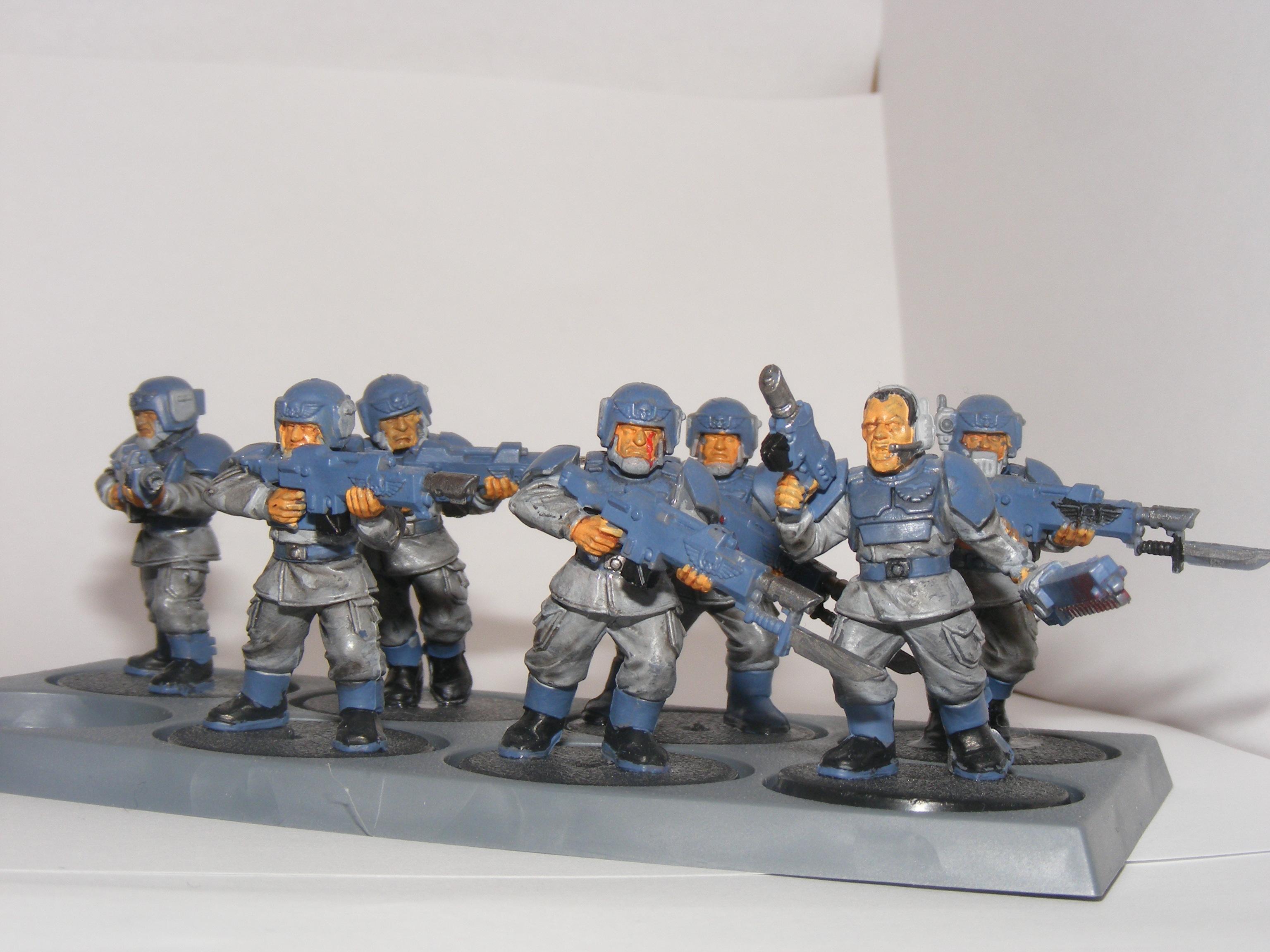 Cadians, Guard, Police, Project, Warhammer 40,000, Work In Progress