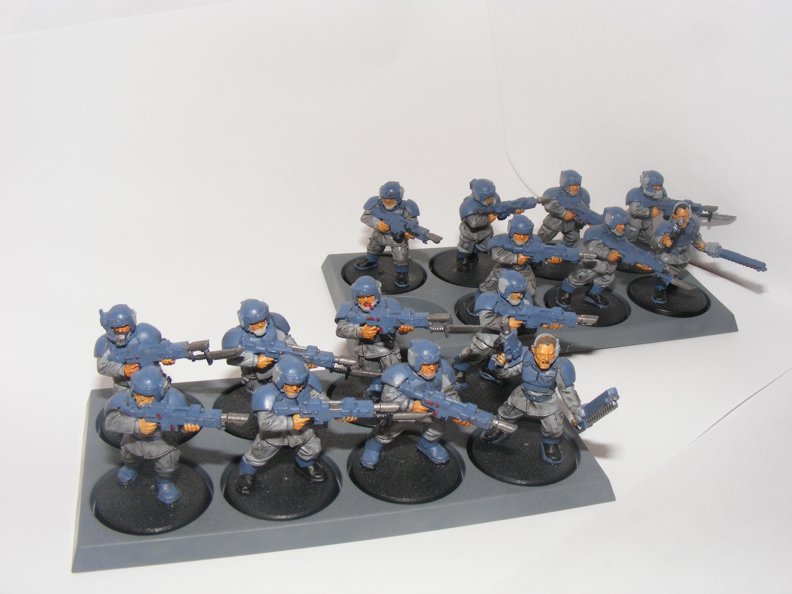 Cadians, Guard, Police, Project, Warhammer 40,000, Work In Progress