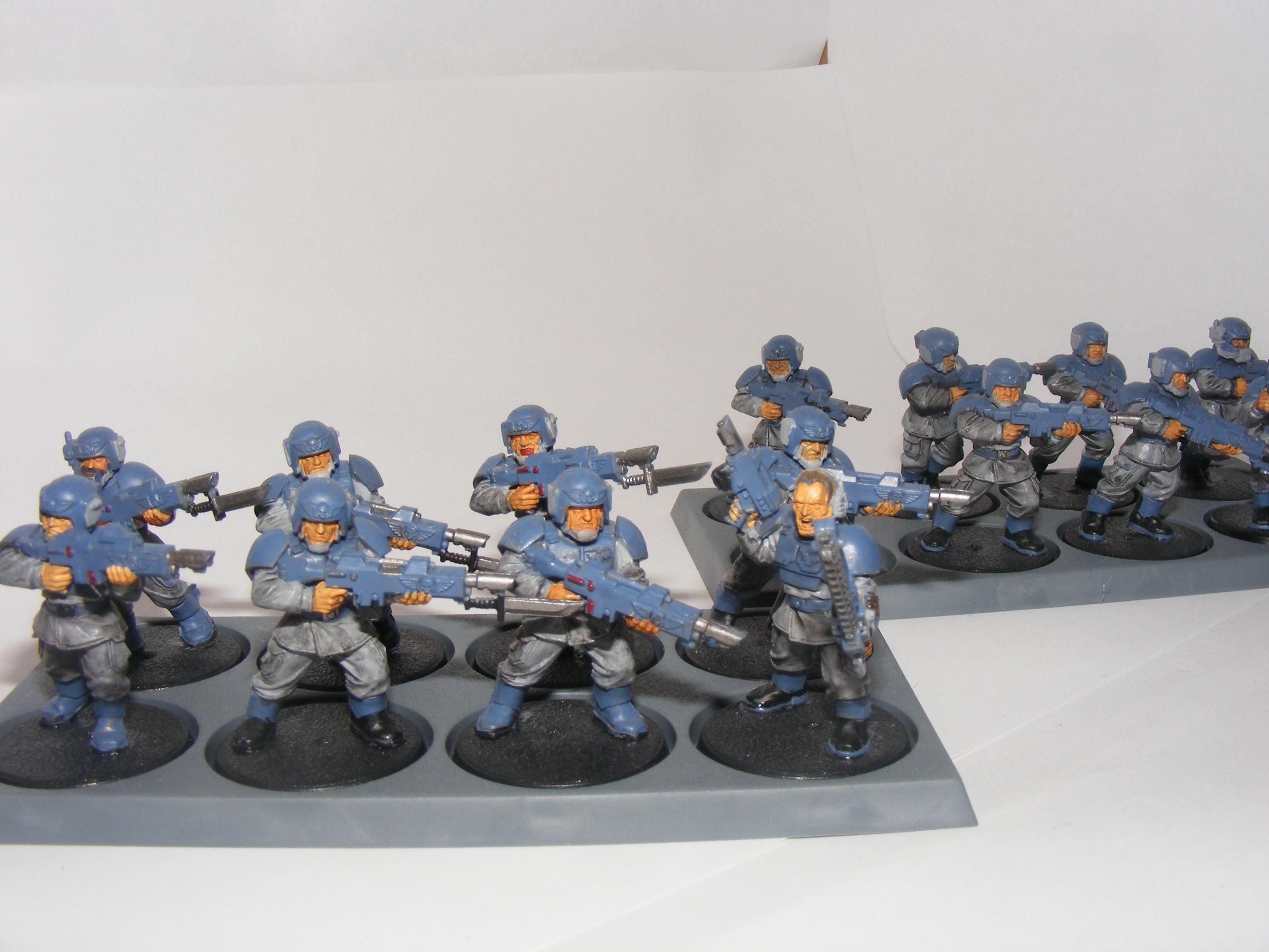 Cadians, Guard, Police, Project, Warhammer 40,000, Work In Progress