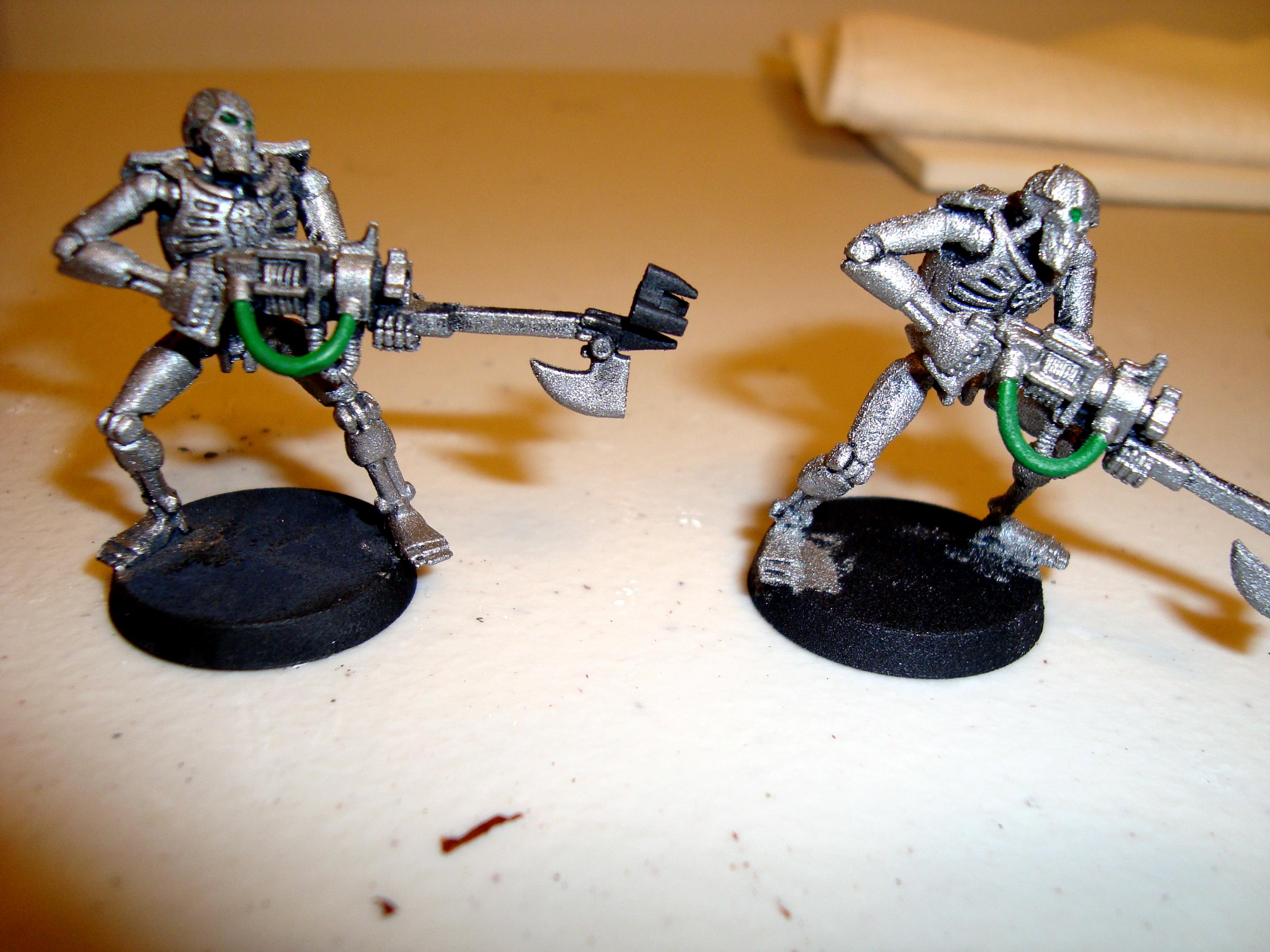 Necrons, Painted