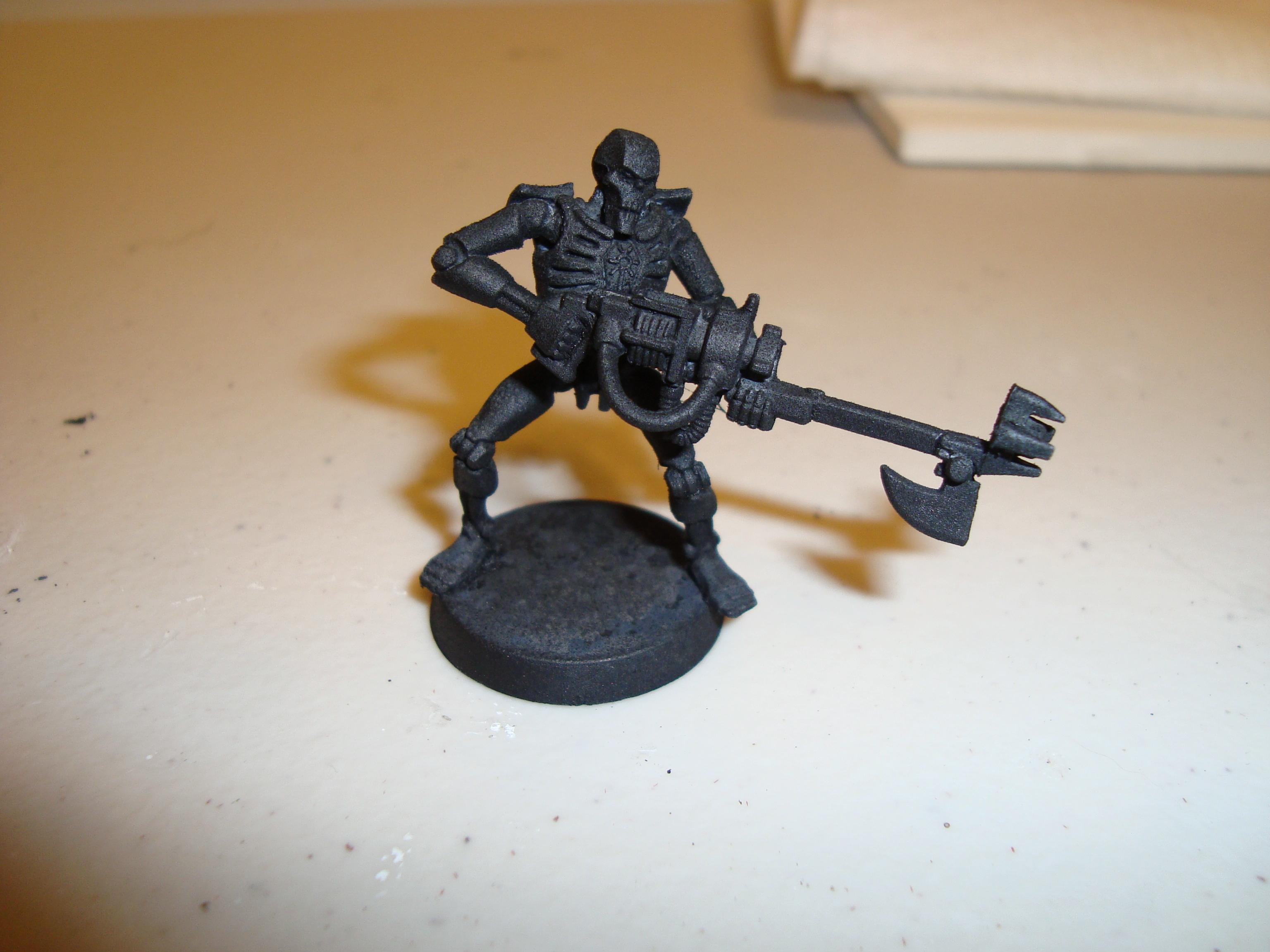 Basecoat, Necrons, Primered, Warhammer 40,000, Warriors