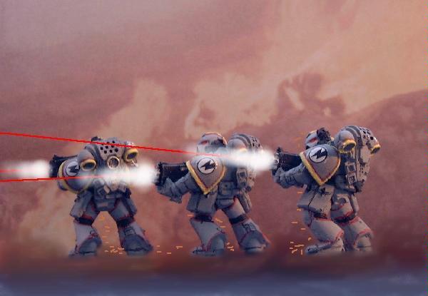 Photoshop, Space Marines, Warhammer 40,000