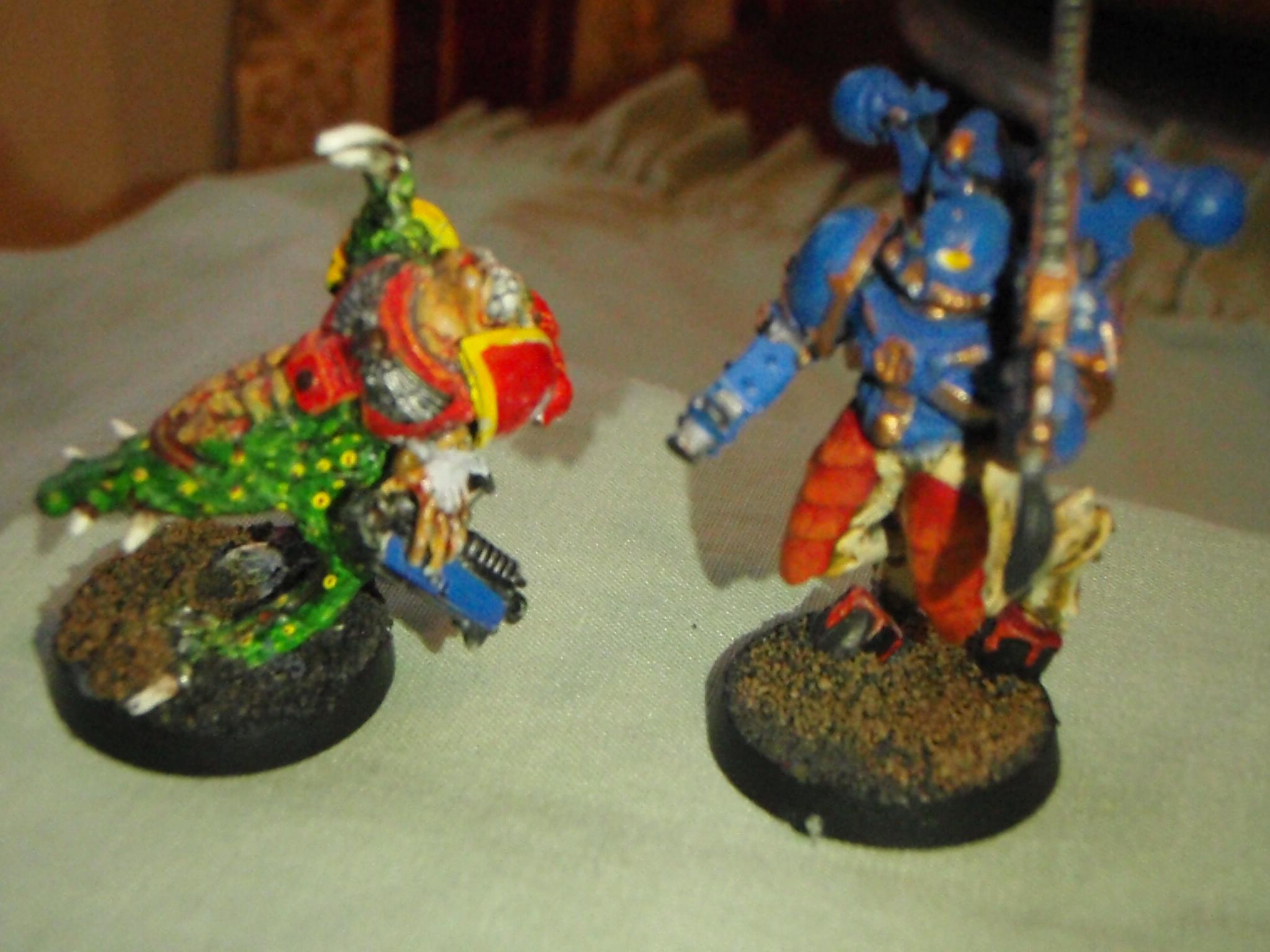 Chaos spawned marine, still transforming