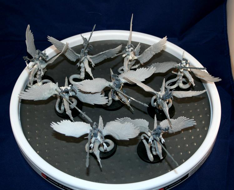 Daemonettes, Daemons, Fiends, Pleasureseeker, Pleasureseekers, Slaanesh, Steeds